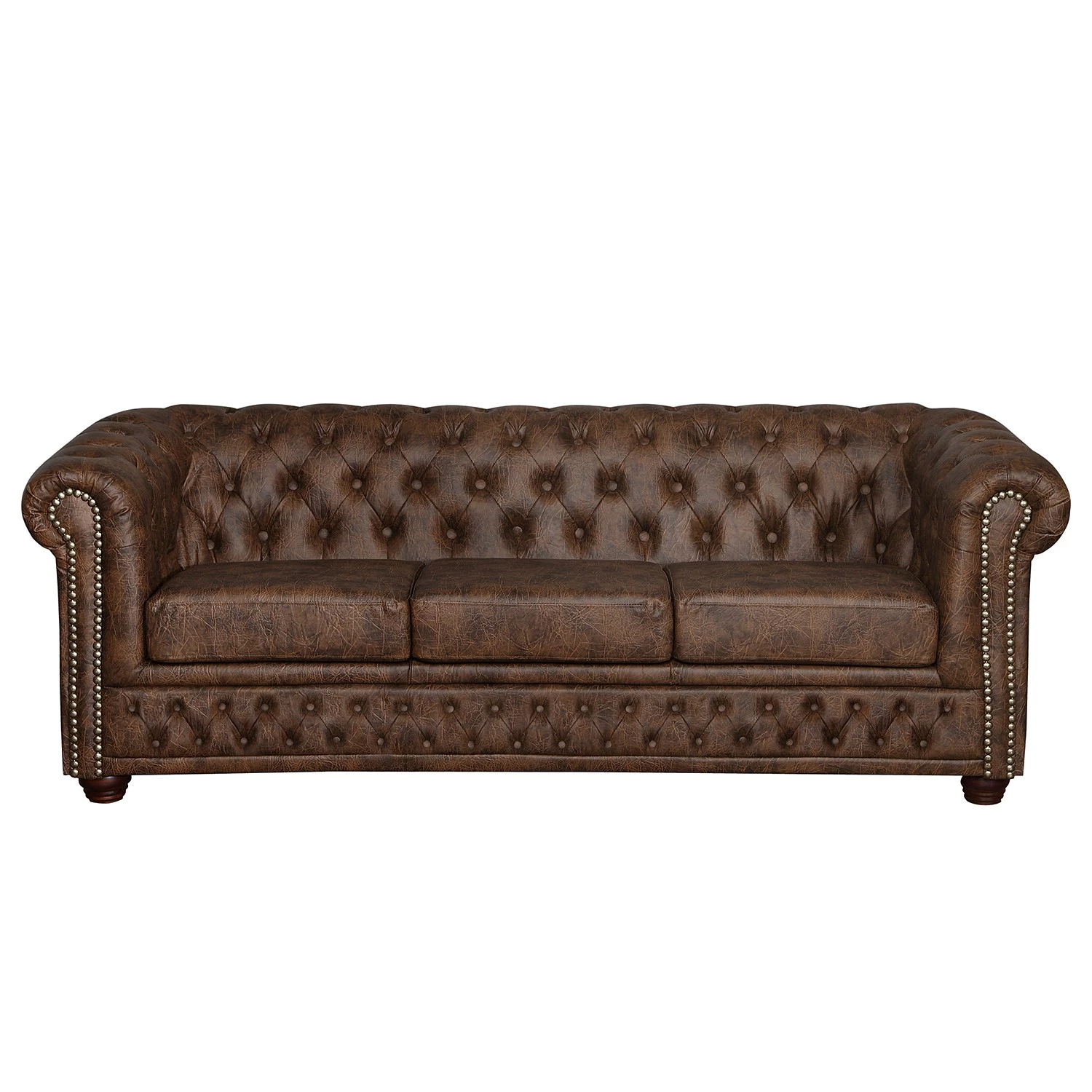 Ars manufacti Salon Kamaru (3-2-1) Imitation cuir - Marron chocolat – Image 5