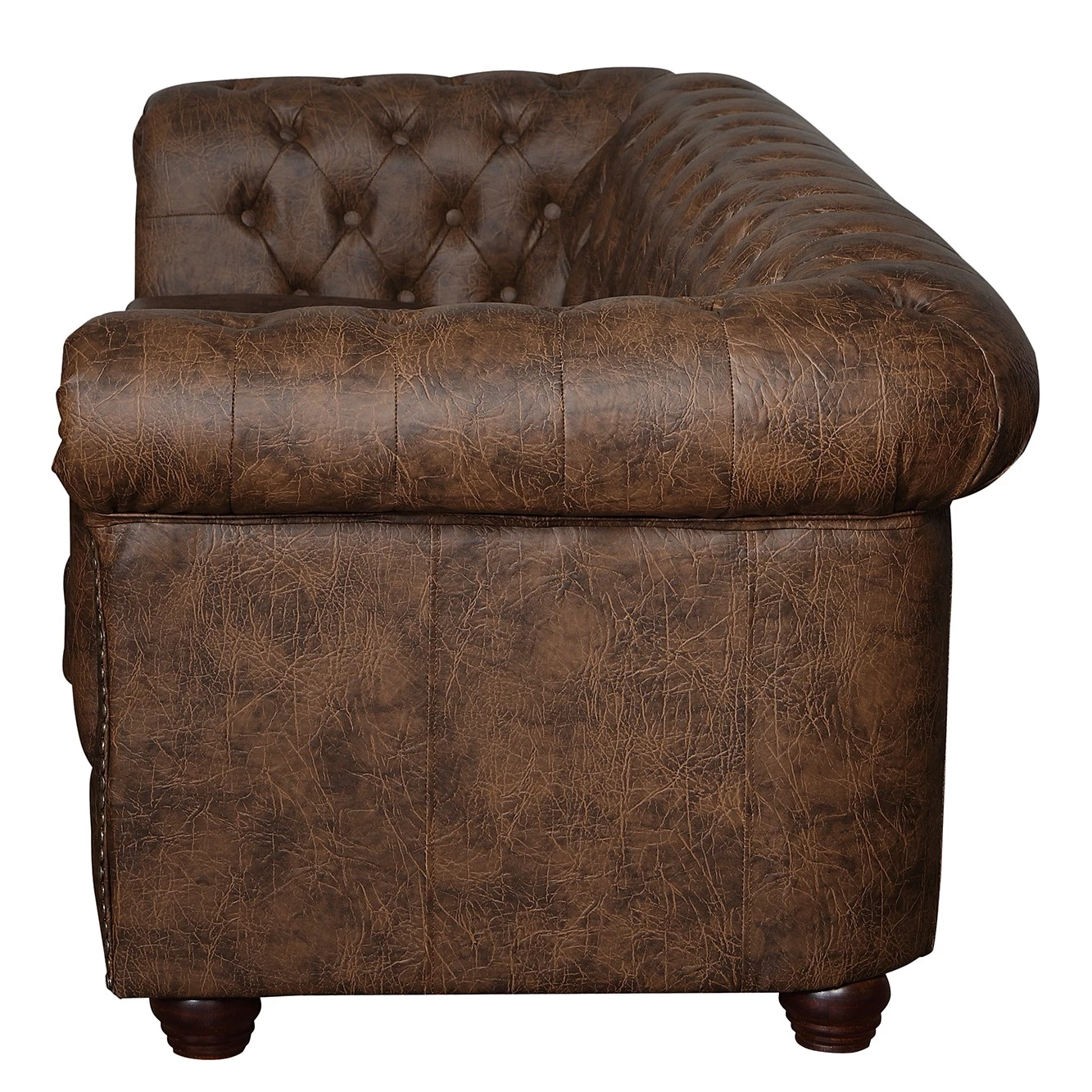 Ars manufacti Salon Kamaru (3-2-1) Imitation cuir - Marron chocolat – Image 7