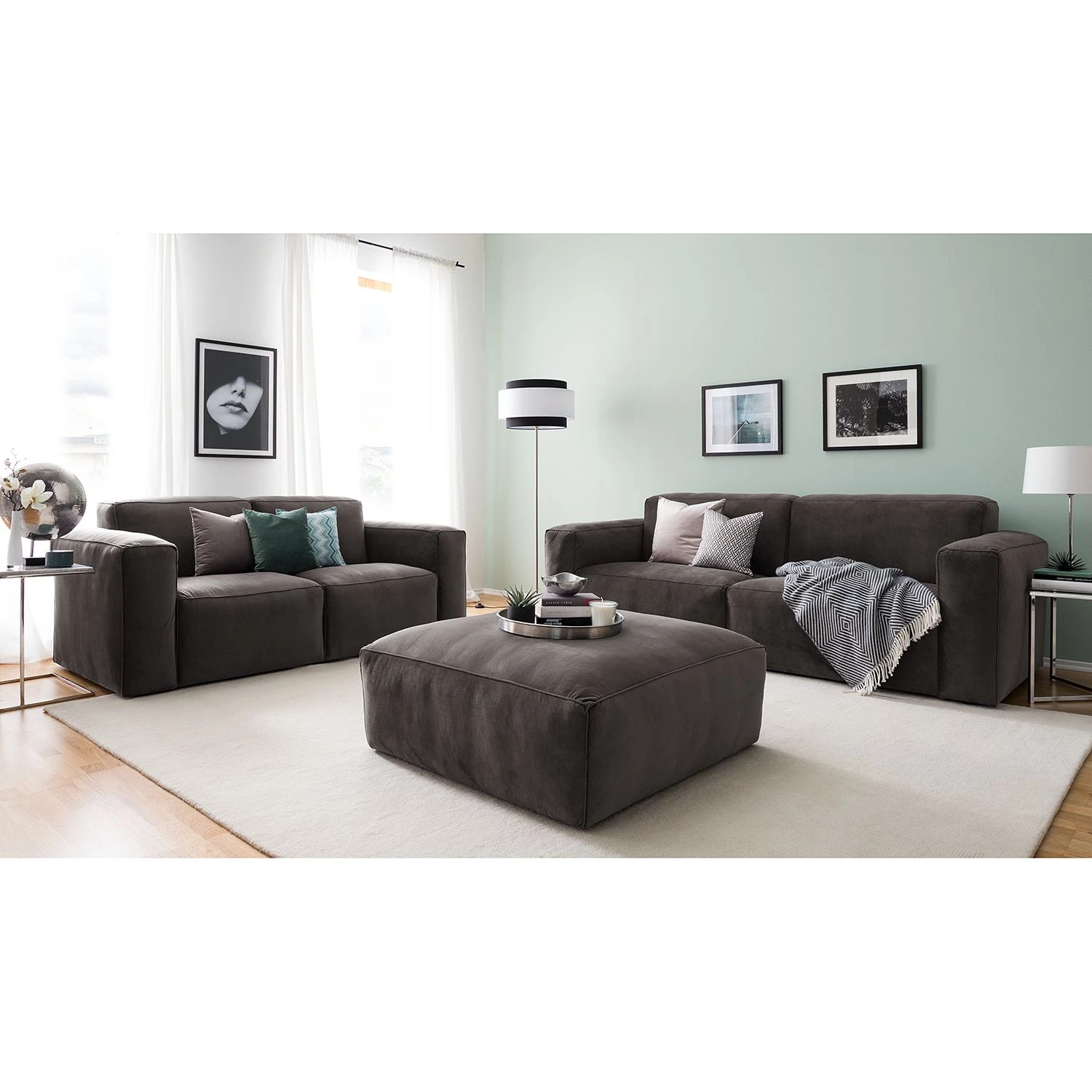 Jack & Alice Ensemble Greenwich (3 éléments) - Marron gris – Image 3