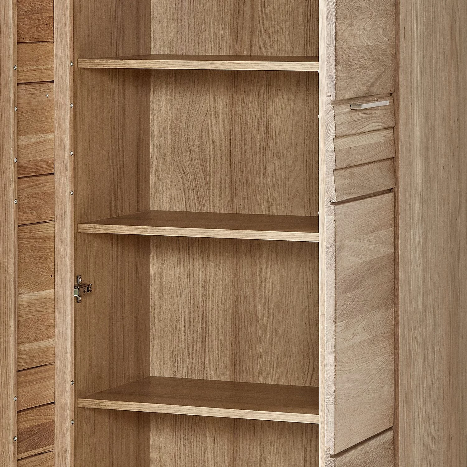 Naturoo Ensemble d’entrée Jorvi I (5 éléments) - Partiellement en chêne sauvage massif / Tissu - Chêne sauvage / Gris foncé – Image 9