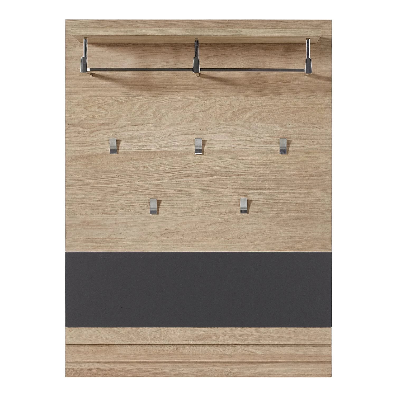 Naturoo Ensemble d’entrée Jorvi I (5 éléments) - Partiellement en chêne sauvage massif / Tissu - Chêne sauvage / Gris foncé – Image 13