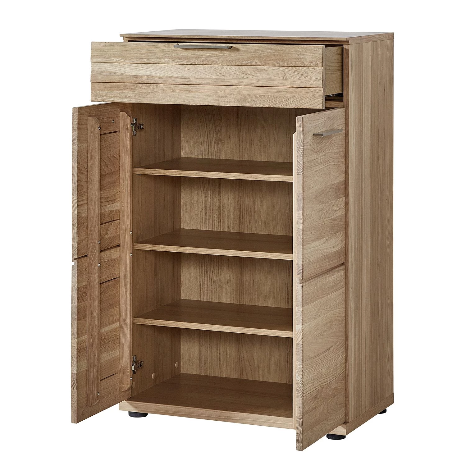 Naturoo Ensemble d’entrée Jorvi I (5 éléments) - Partiellement en chêne sauvage massif / Tissu - Chêne sauvage / Gris foncé – Image 18