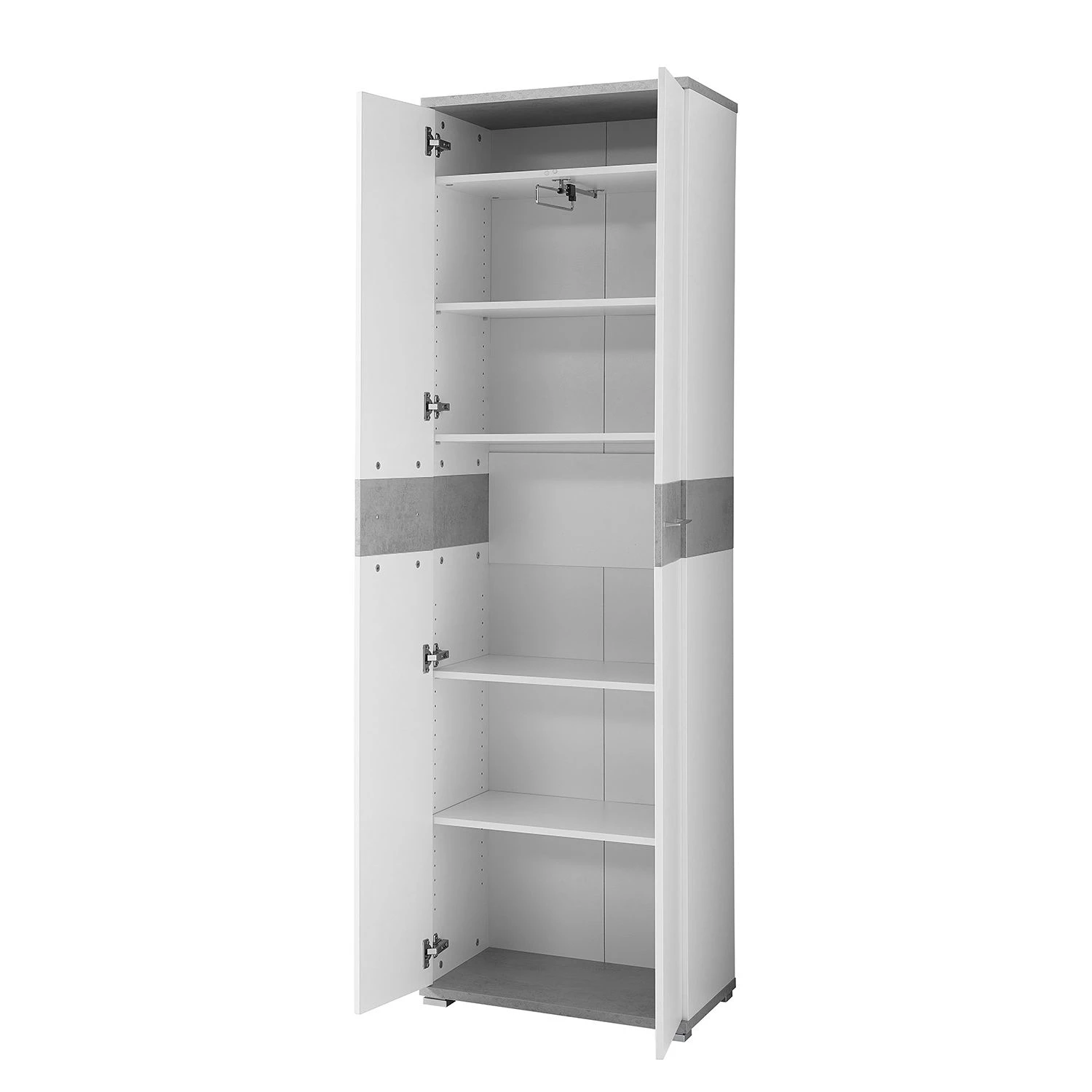 Germania Ensemble d’entrée Nerola III (5 élém.) - Blanc / Imitation béton – Image 14