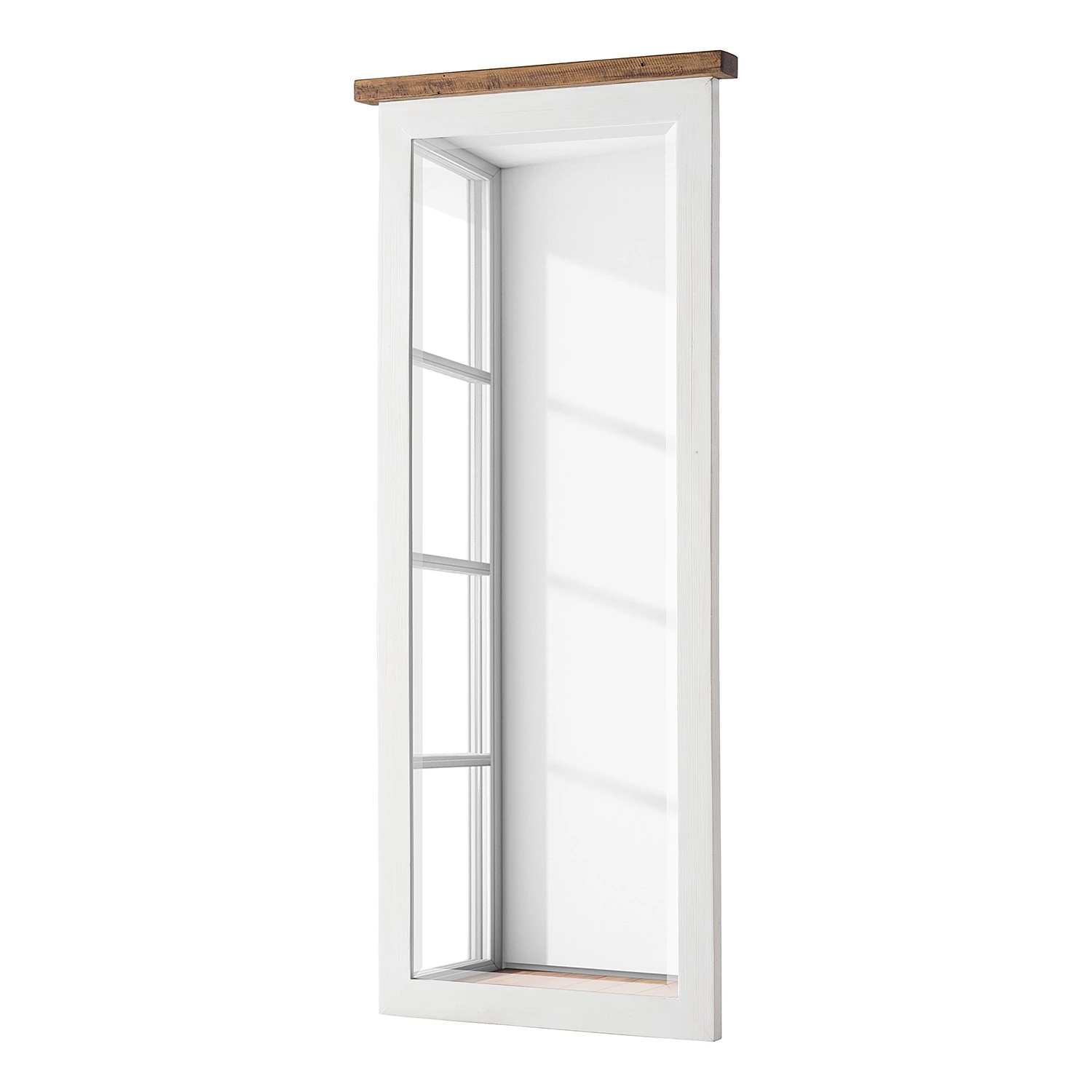 Maison Belfort Ensemble d’entrée Balignton II (4 élém.) - Pin massif / Métal - Pin / Blanc – Image 4