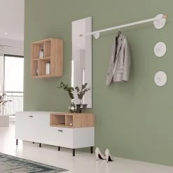 Germania Ensemble d’entrée Coruna (4 éléments) - Imitation chêne Grandson