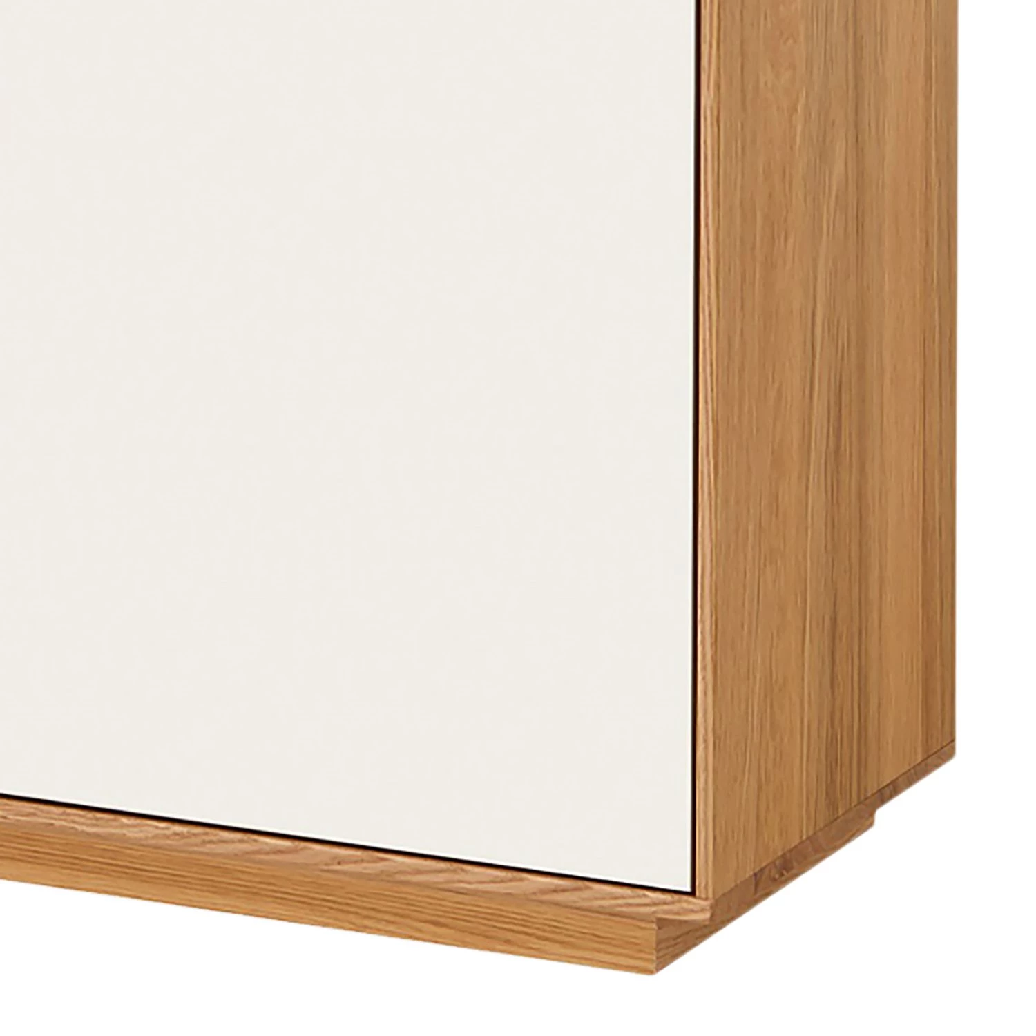 Voss Ensemble d’entrée Loveno II (3 éléments) - Partiellement en chêne massif / Métal - Blanc – Image 4