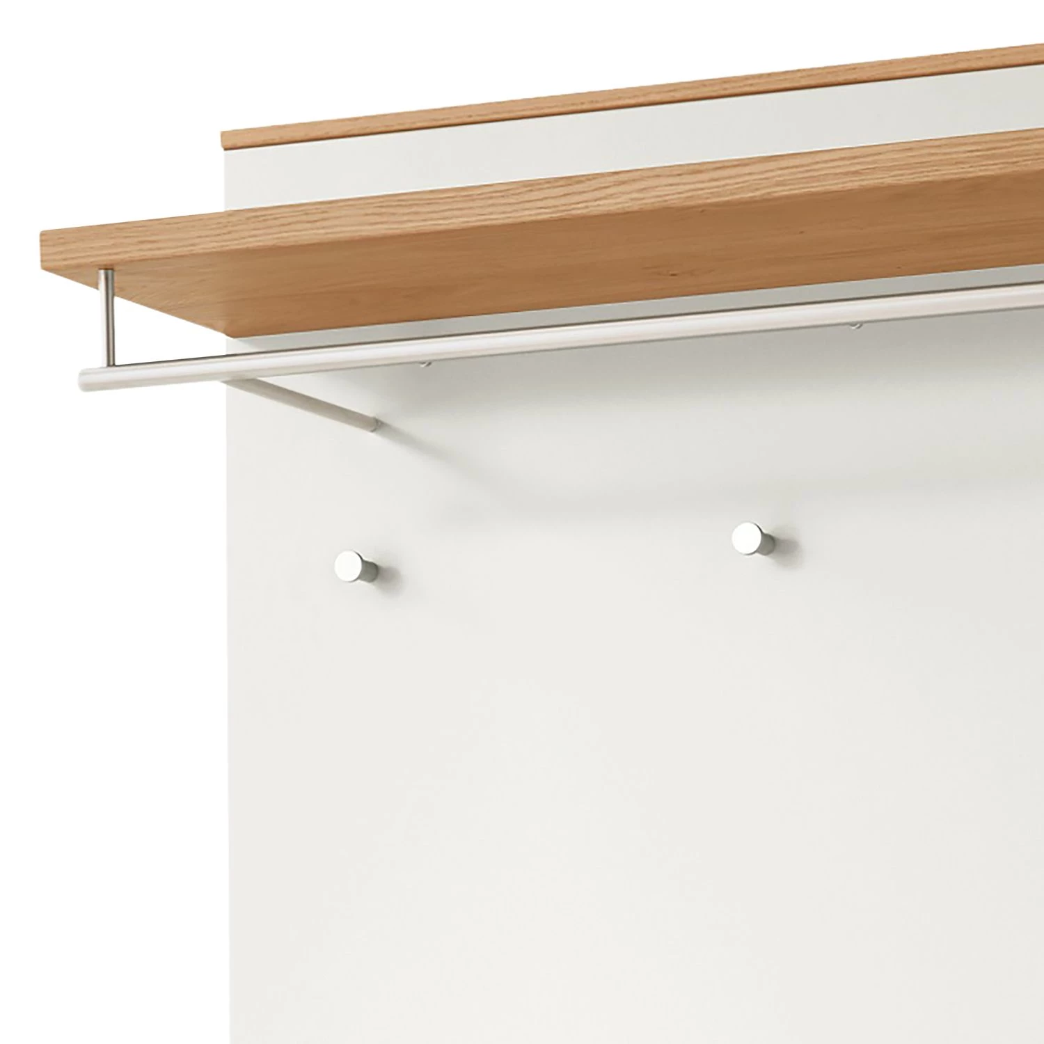 Voss Ensemble d’entrée Loveno II (3 éléments) - Partiellement en chêne massif / Métal - Blanc – Image 8