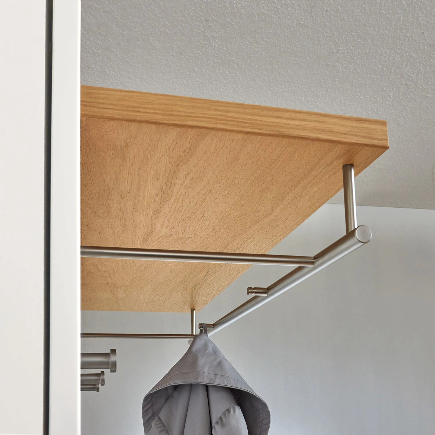 Voss Ensemble d’entrée Loveno II (3 éléments) - Partiellement en chêne massif / Métal - Blanc – Image 10