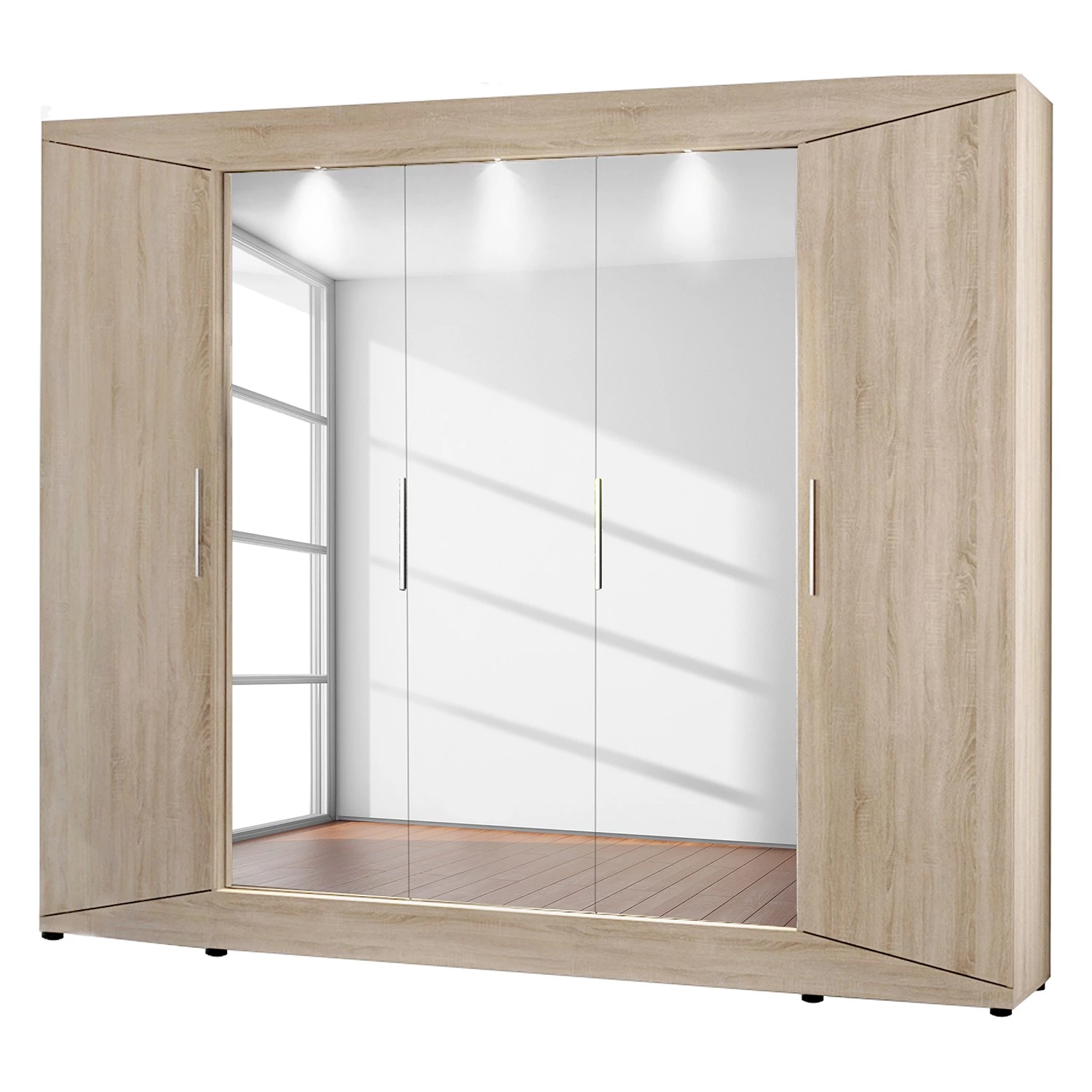 Loftscape Chambre Vinstra (4 éléments) - Marron – Image 3