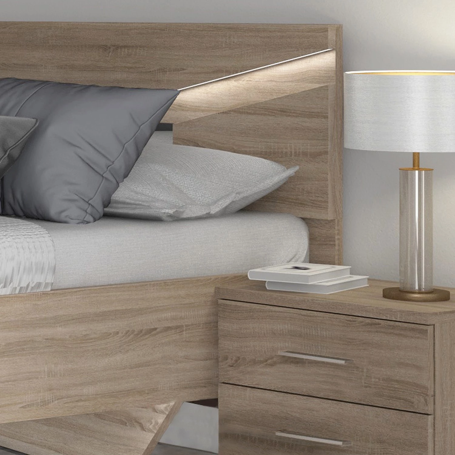 Loftscape Chambre Vinstra (4 éléments) - Marron – Image 8