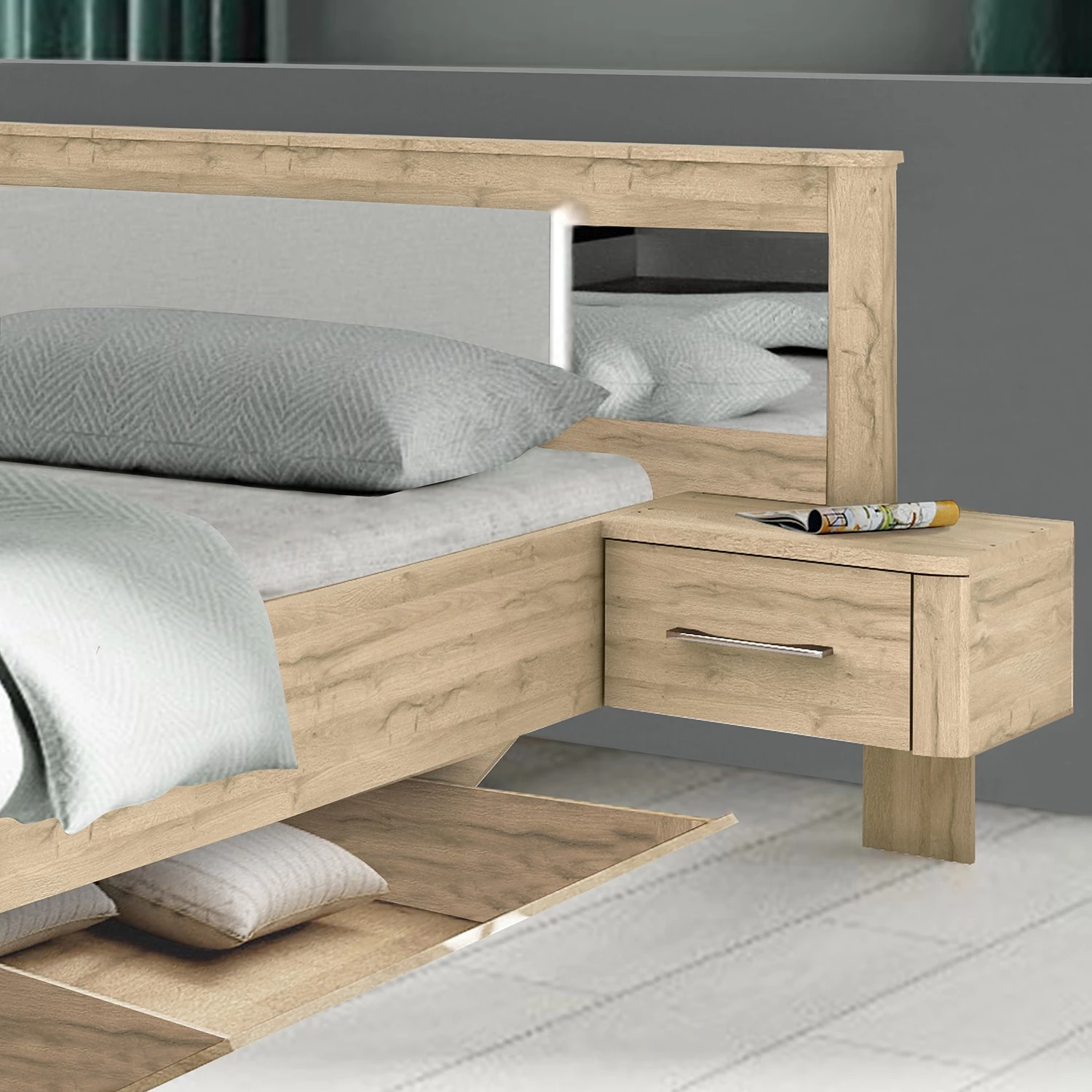 Loftscape Chambre Tromoy (4 éléments) - Marron – Image 6