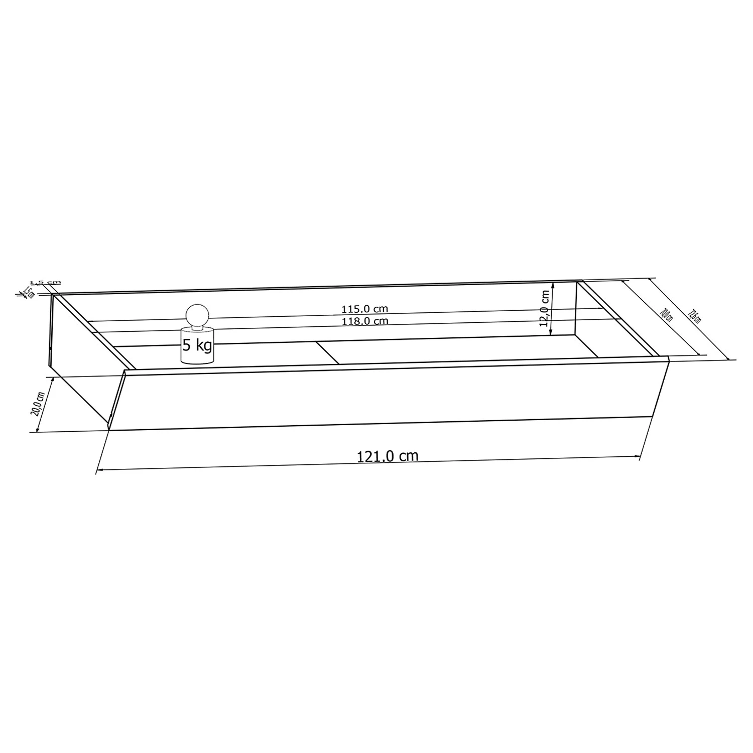 Loftscape Chambre Tromoy (4 éléments) - Marron – Image 15