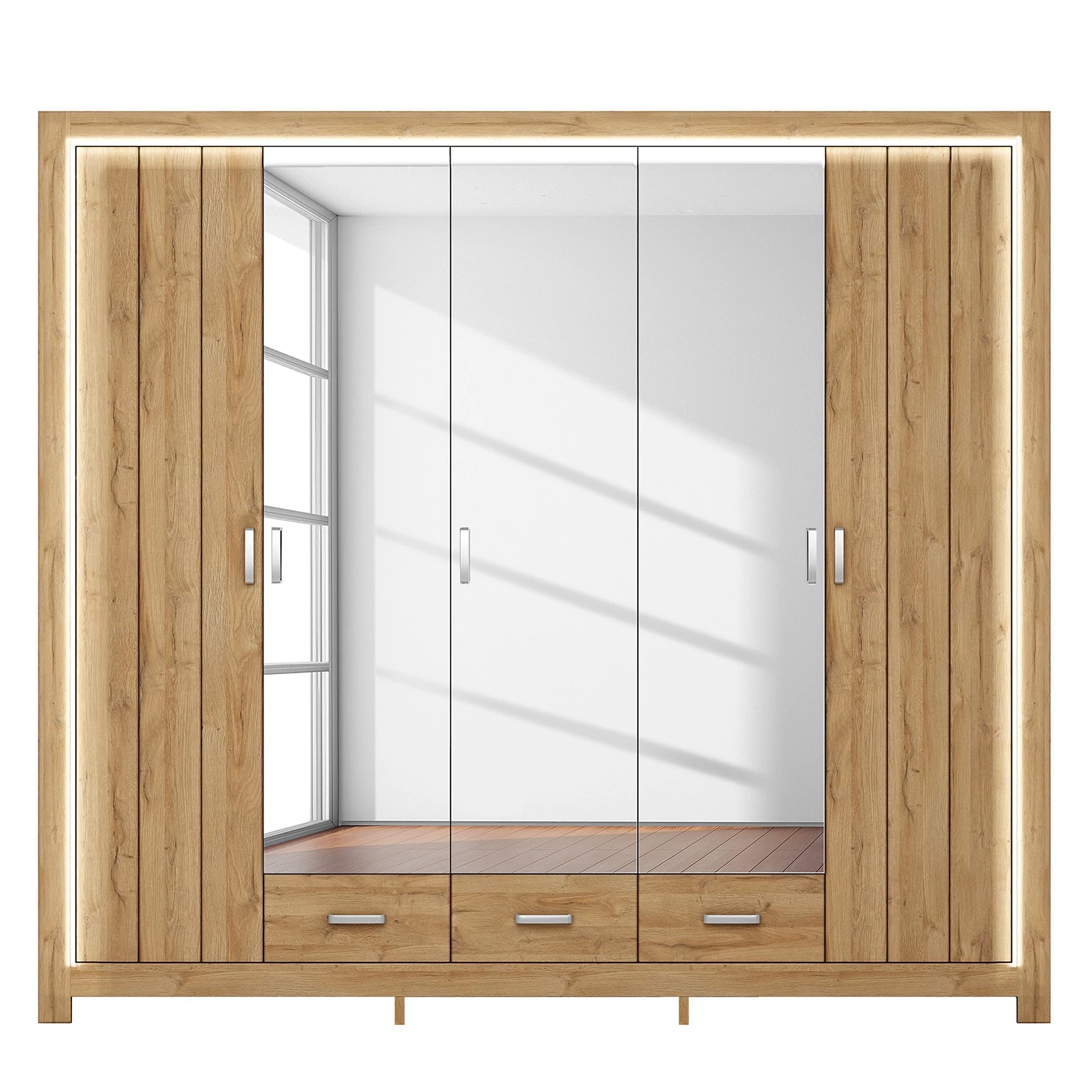 Loftscape Chambre Skalavik (4 éléments) - Marron – Image 3