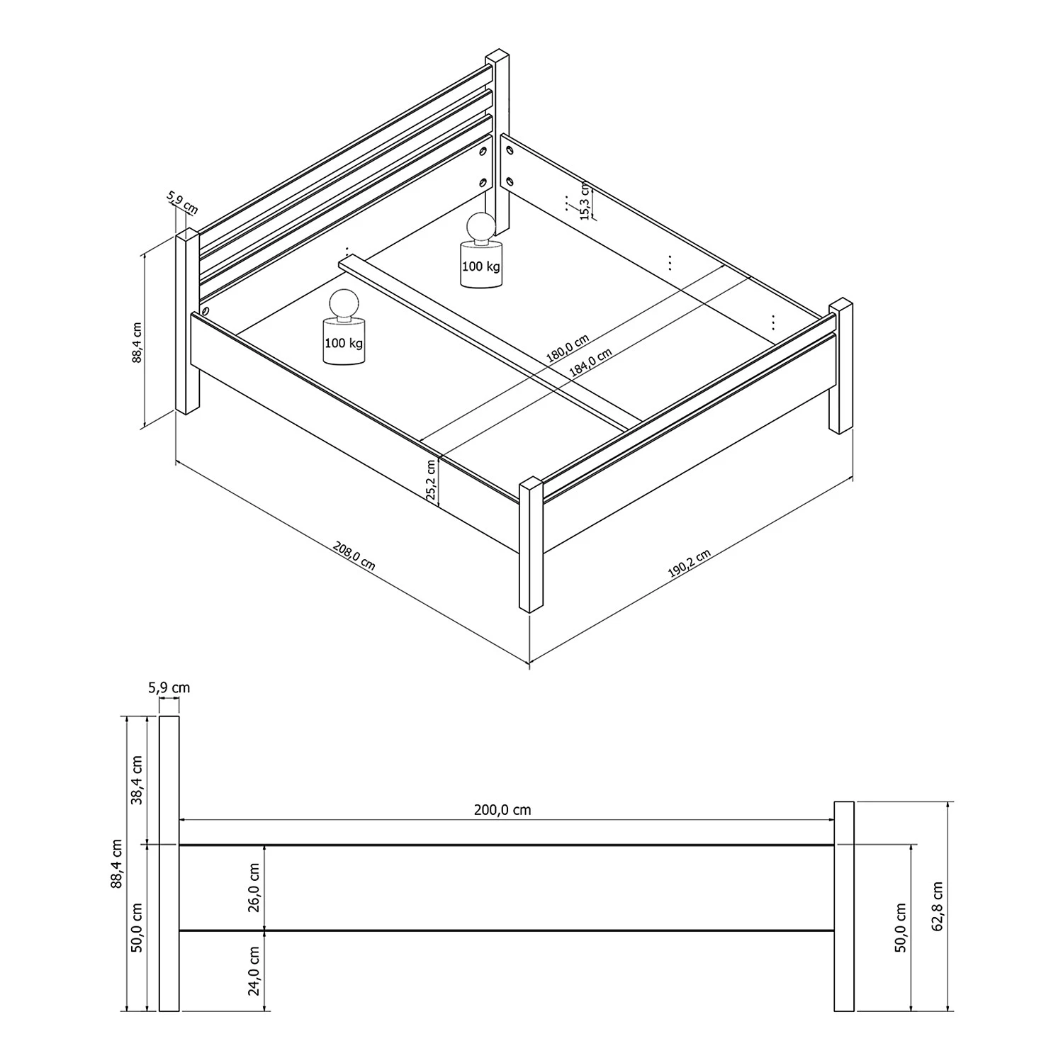 Loftscape Chambre Skalavik (4 éléments) - Marron – Image 15