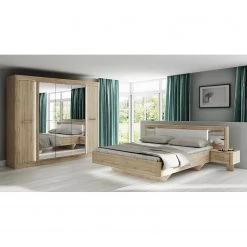 Loftscape Chambre Tromoy (2 éléments) - Marron