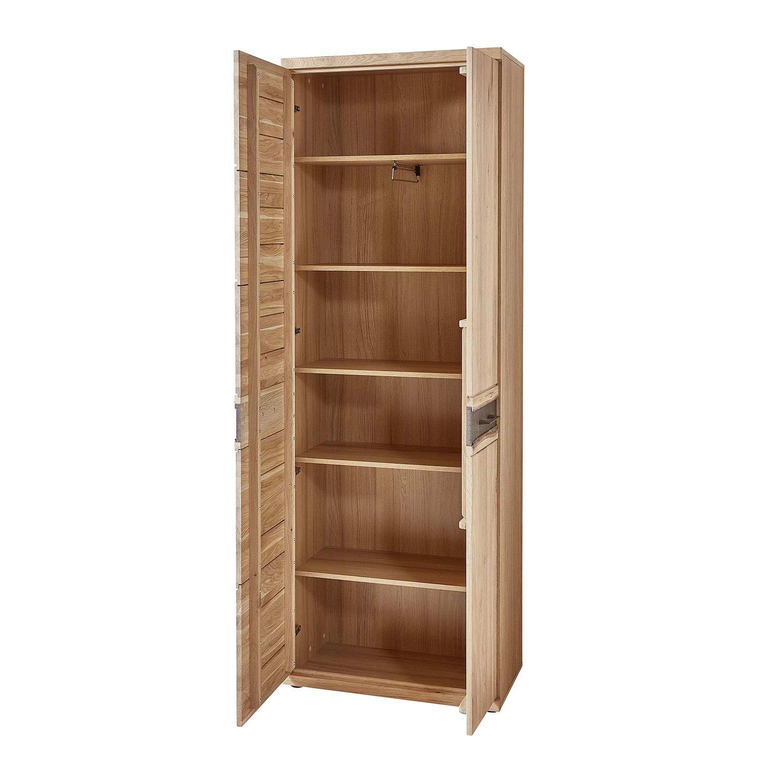 Naturoo Ensemble d’entrée Goodwood I (5 élém.) - Partiellement en chêne sauvage - Chêne sauvage / Gris foncé – Image 5