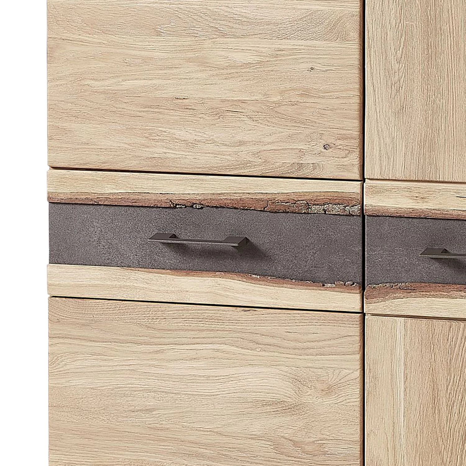 Naturoo Ensemble d’entrée Goodwood I (5 élém.) - Partiellement en chêne sauvage - Chêne sauvage / Gris foncé – Image 6