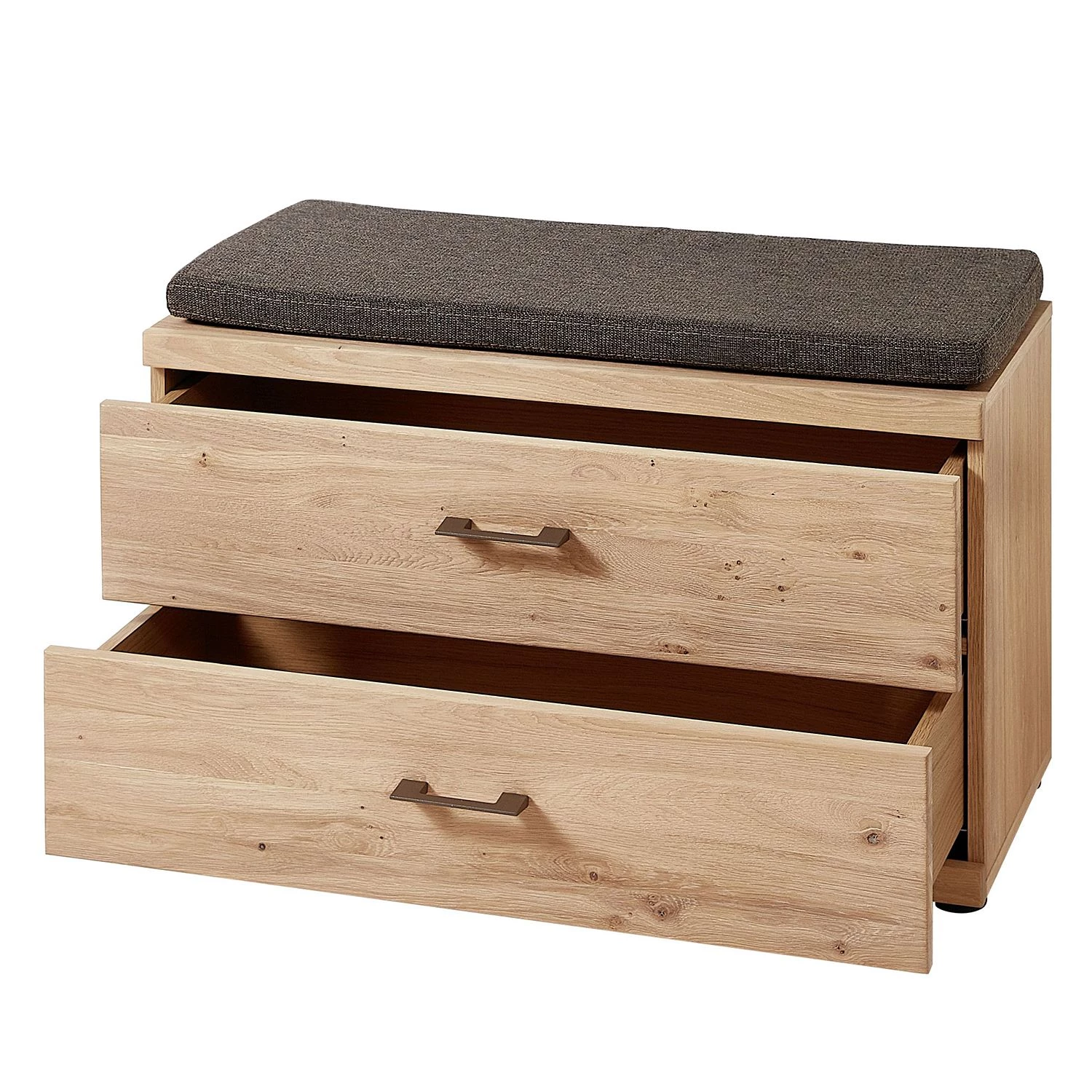 Naturoo Ensemble d’entrée Goodwood I (5 élém.) - Partiellement en chêne sauvage - Chêne sauvage / Gris foncé – Image 10