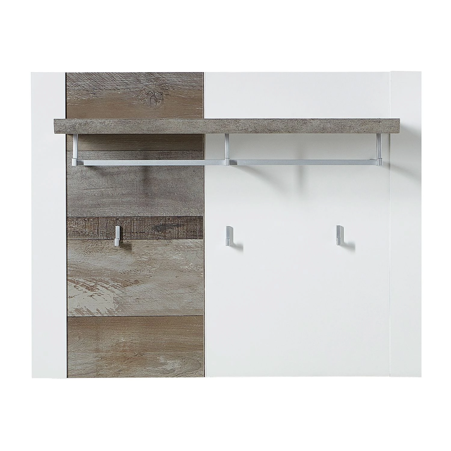 Loftscape Ensemble d’entrée Bickley II (5 élém.) - Blanc / Imitation bois flotté – Image 6