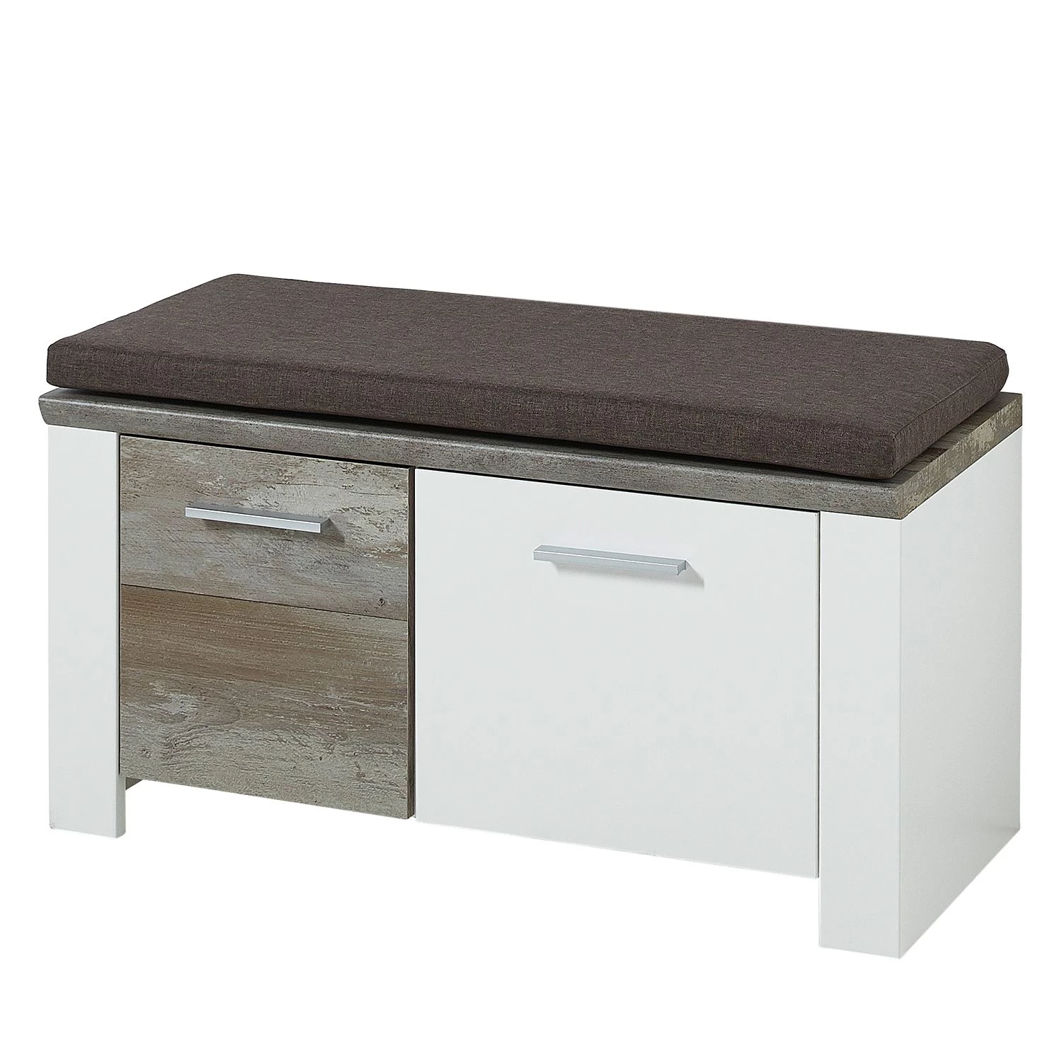 Loftscape Ensemble d’entrée Bickley II (5 élém.) - Blanc / Imitation bois flotté – Image 7