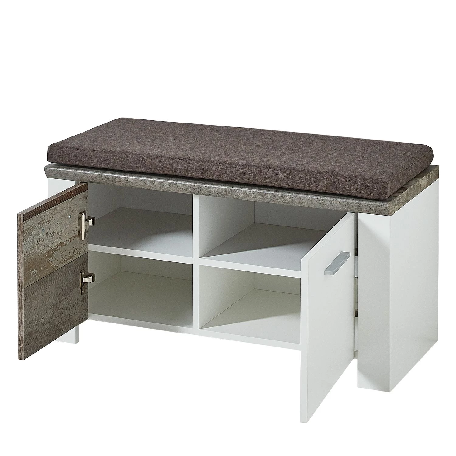 Loftscape Ensemble d’entrée Bickley I (5 élém.) - Blanc / Imitation bois flotté – Image 9