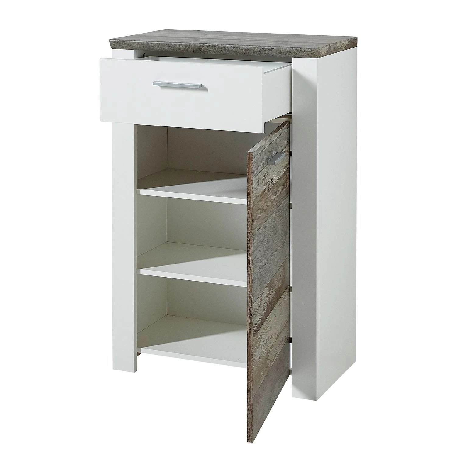 Loftscape Ensemble d’entrée Bickley I (5 élém.) - Blanc / Imitation bois flotté – Image 13