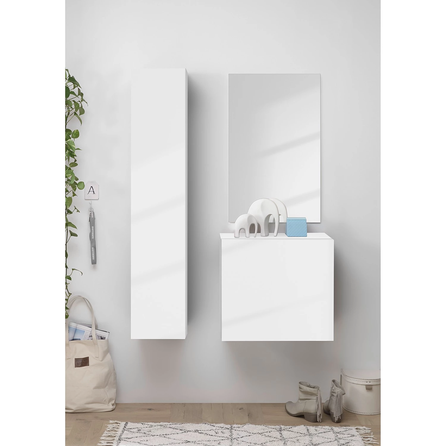 LC Spa Ensemble d’entrée Infinity IV (3 élém.) - Blanc brillant – Image 2