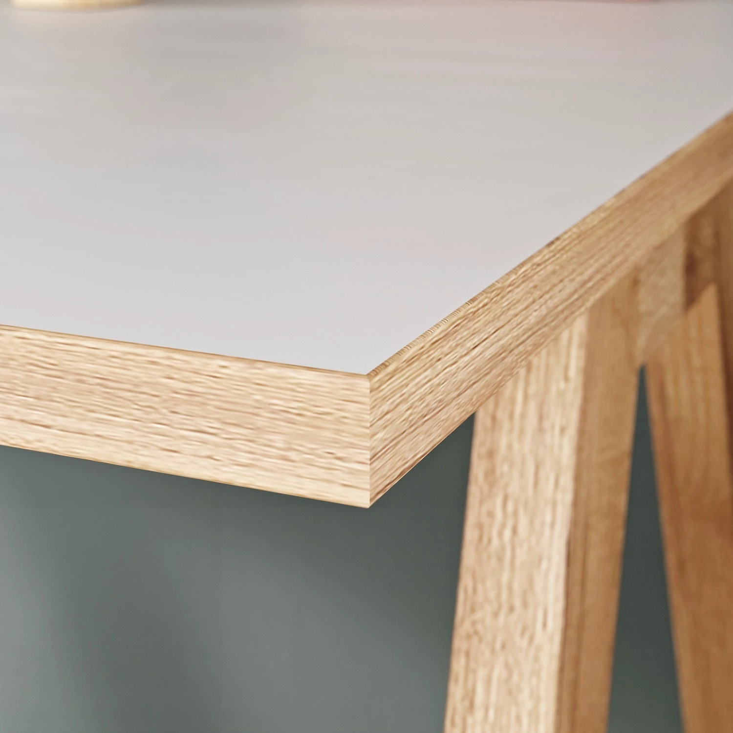 Germania Ensemble de bureau Svene (2 élém.) - Blanc / Imitation chêne de Sonoma – Image 8