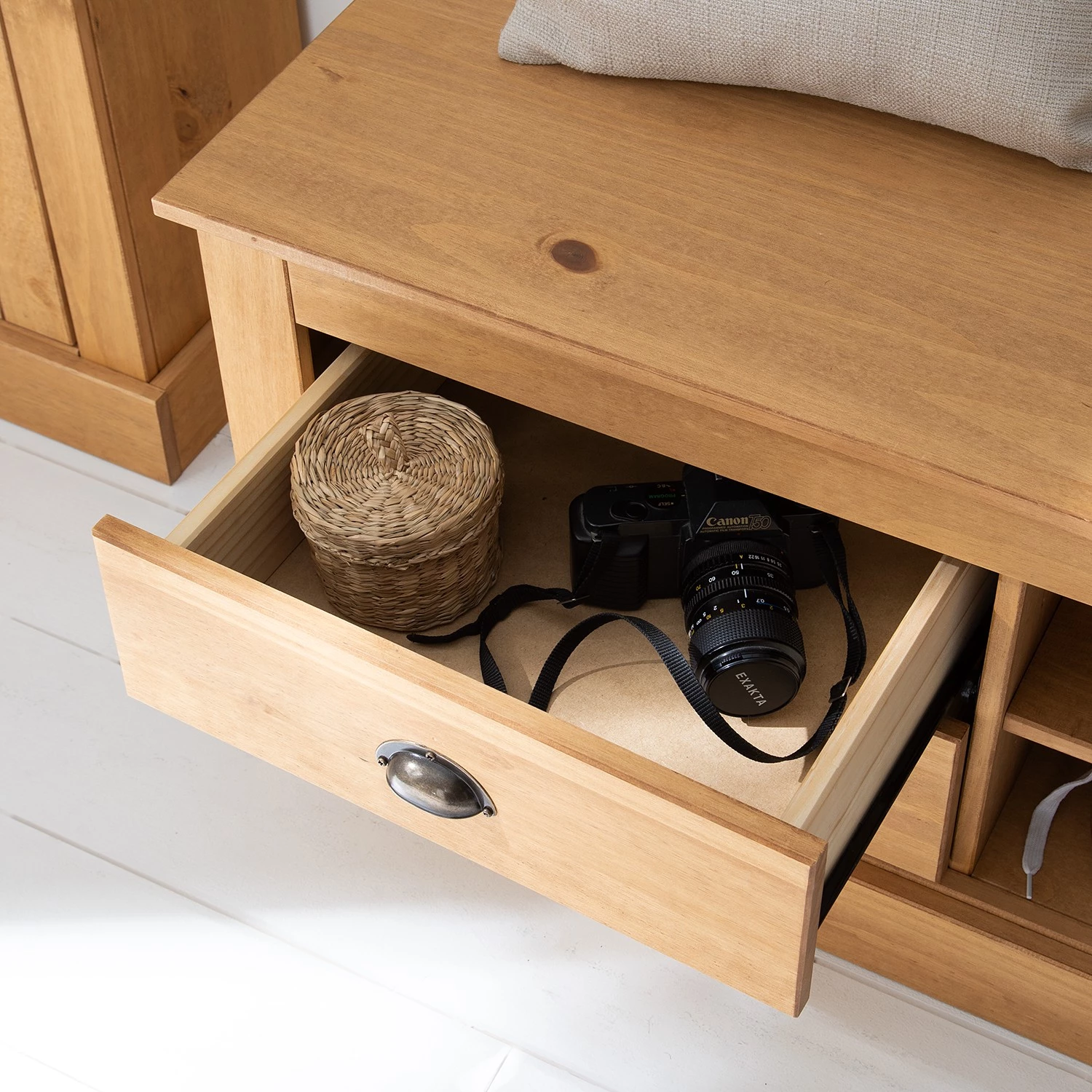 Maison Belfort Ensemble d’entrée Neely I (2 éléments) - Pin massif - Pin – Image 10