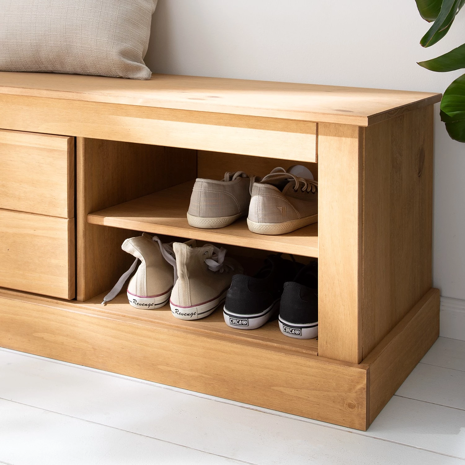 Maison Belfort Ensemble d’entrée Neely I (2 éléments) - Pin massif - Pin – Image 11