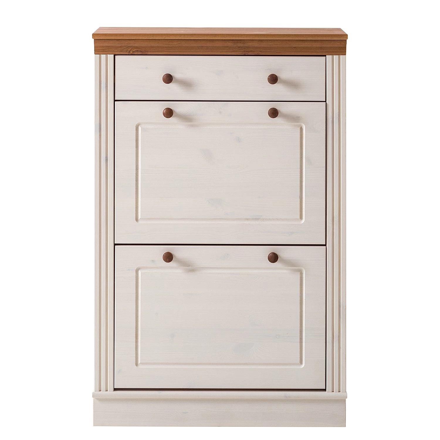 Maison Belfort Ensemble entrée Lillehammer III (3 él.) - Pin massif - Pin blanc / Pin couleur miel – Image 5