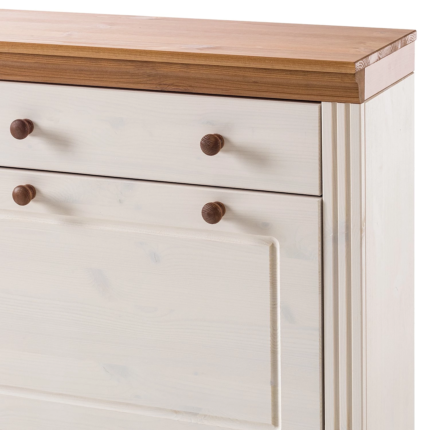 Maison Belfort Ensemble entrée Lillehammer III (3 él.) - Pin massif - Pin blanc / Pin couleur miel – Image 9