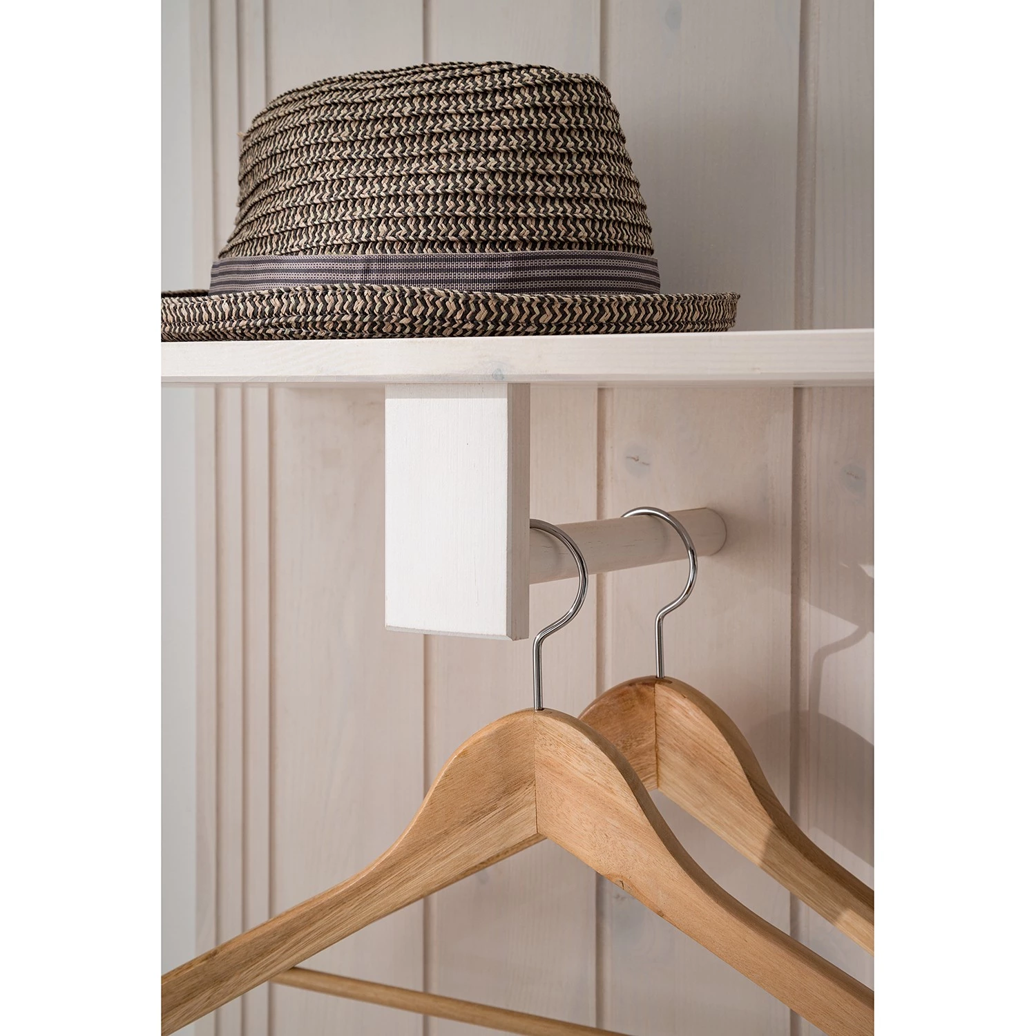 Maison Belfort Ensemble entrée Lillehammer III (3 él.) - Pin massif - Pin blanc / Pin couleur miel – Image 15