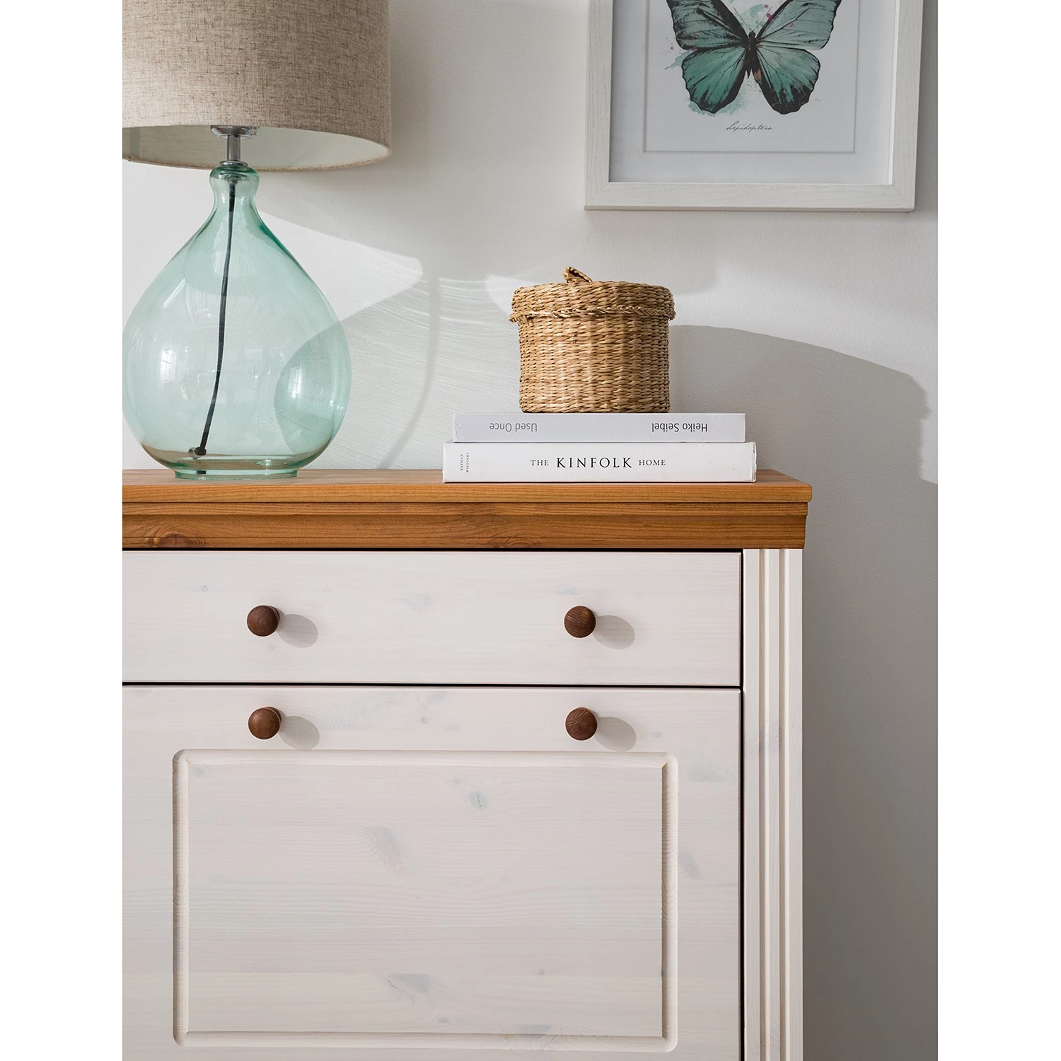 Maison Belfort Ensemble entrée Lillehammer III (3 él.) - Pin massif - Pin blanc / Pin couleur miel – Image 21