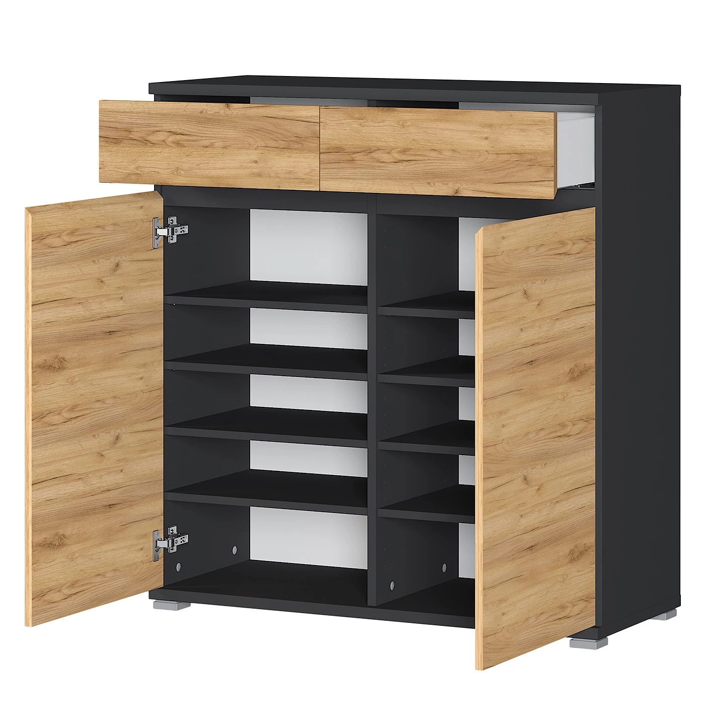 Germania Ensemble d’entrée Lisbonne II (5 élém.) - Imitation chêne de Navarra – Image 9