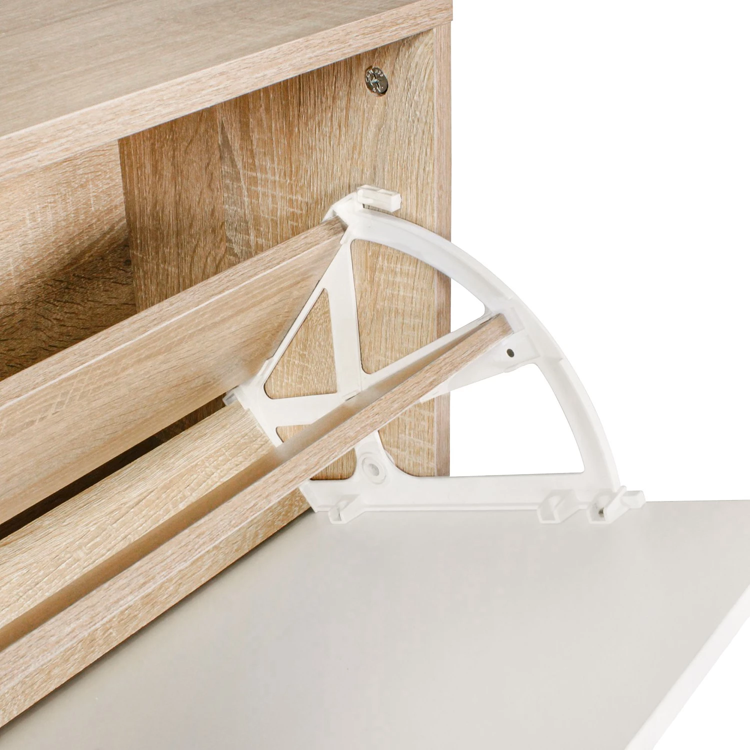Mooved Ensemble d’entrée Lowrys - Blanc / Imitation chêne de Sonoma – Image 6