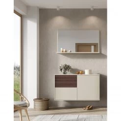 Germania Ensemble d’entrée Madeo II (2 élém.) - Cachemire / Imitation noyer