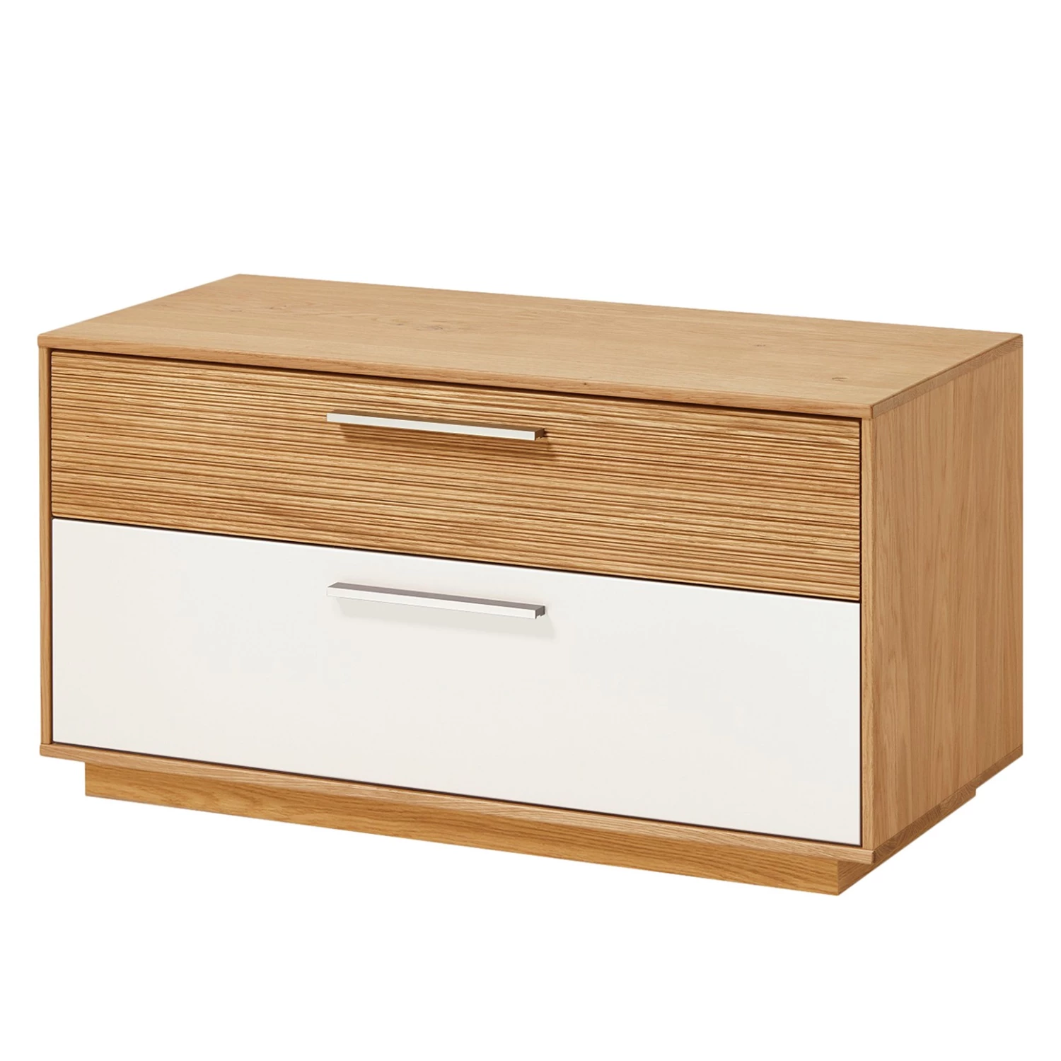 Voss Ensemble d’entrée Loveno III (3 élém.) - Placage en bois véritable - Blanc – Image 5