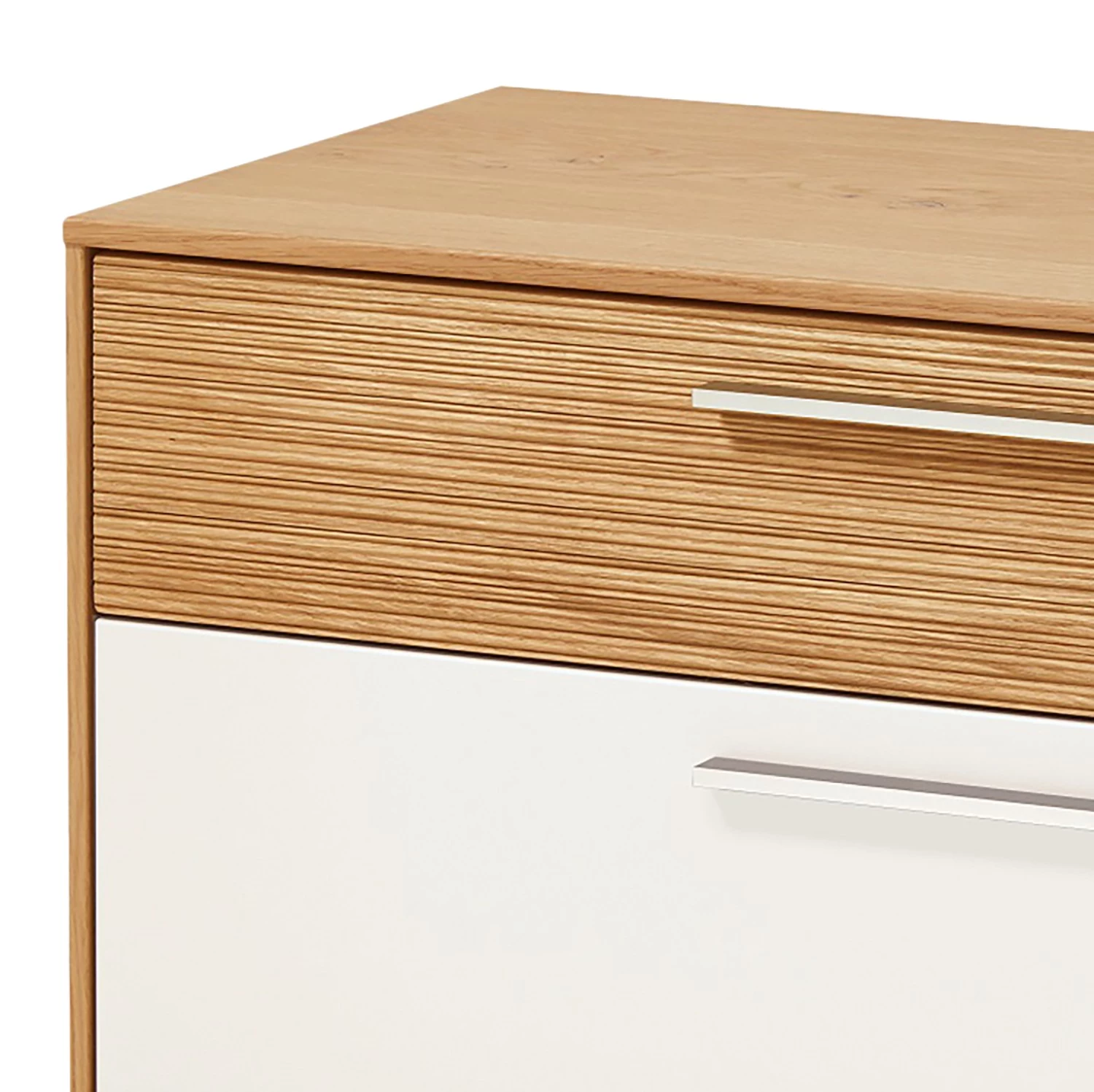 Voss Ensemble d’entrée Loveno III (3 élém.) - Placage en bois véritable - Blanc – Image 10