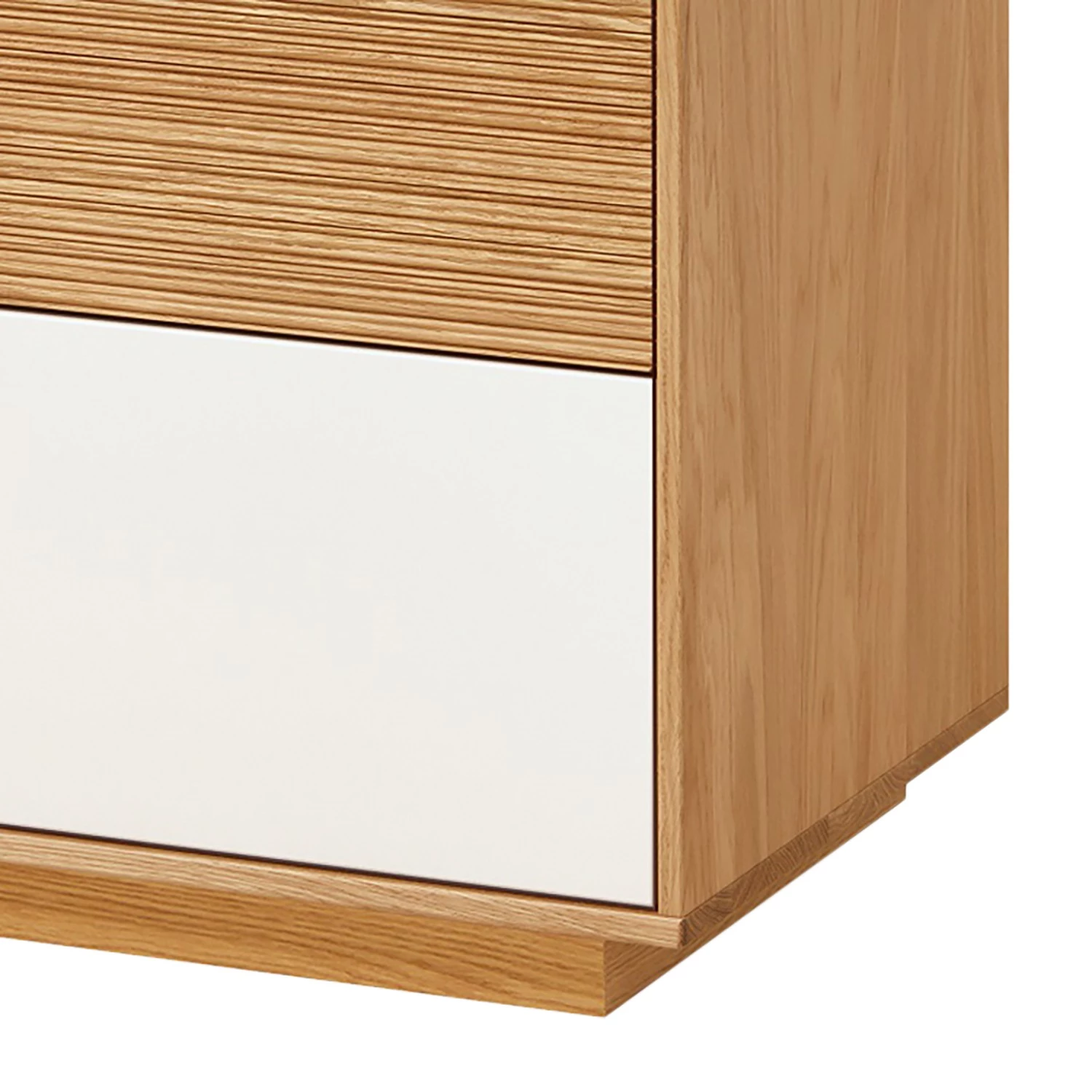 Voss Ensemble d’entrée Loveno III (3 élém.) - Placage en bois véritable - Blanc – Image 11