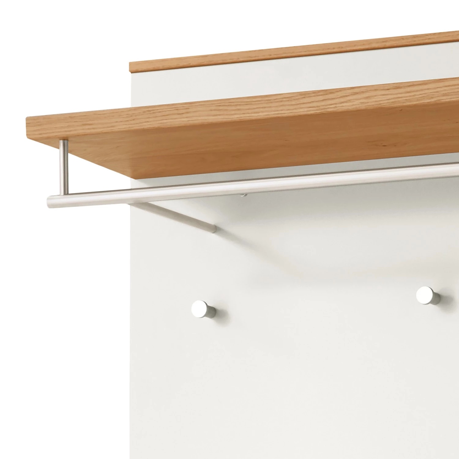 Voss Ensemble d’entrée Loveno V (5 éléments) - Placage en bois véritable - Blanc – Image 23