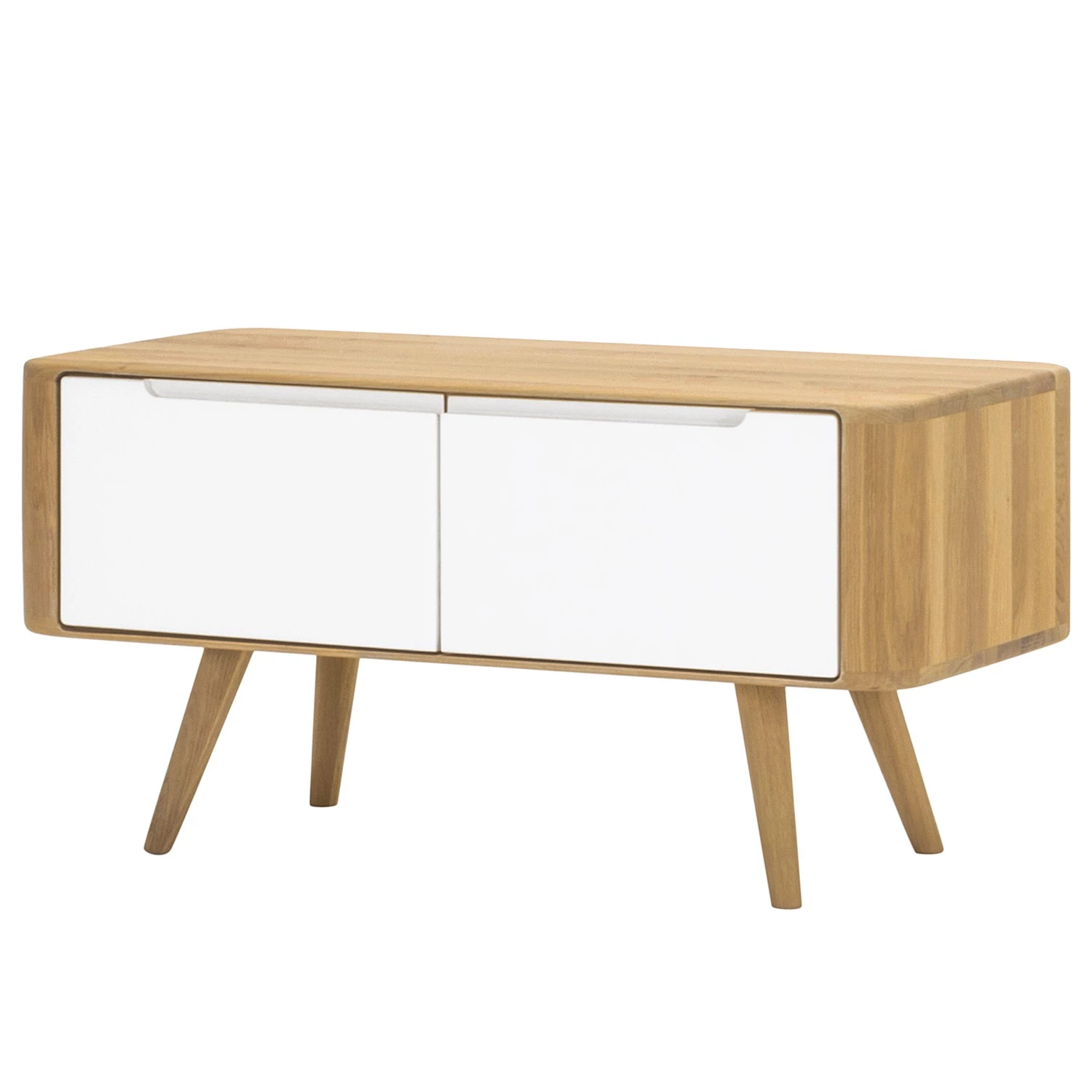 Studio Copenhagen Ensemble d’entrée Loca III (2 éléments) - Partiellement en chêne sauvage massif - Blanc / Chêne – Image 4