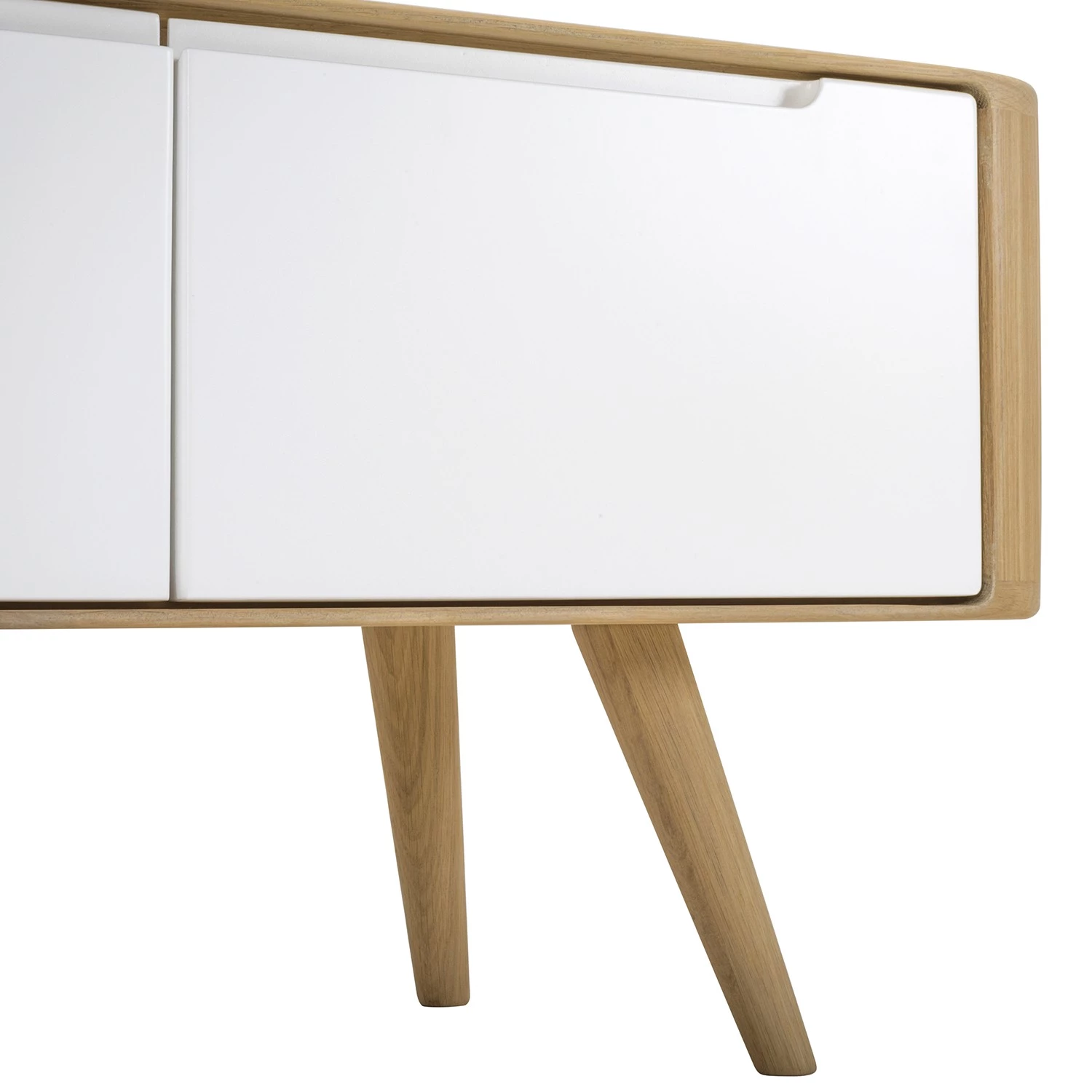 Studio Copenhagen Ensemble d’entrée Loca III (2 éléments) - Partiellement en chêne sauvage massif - Blanc / Chêne – Image 11