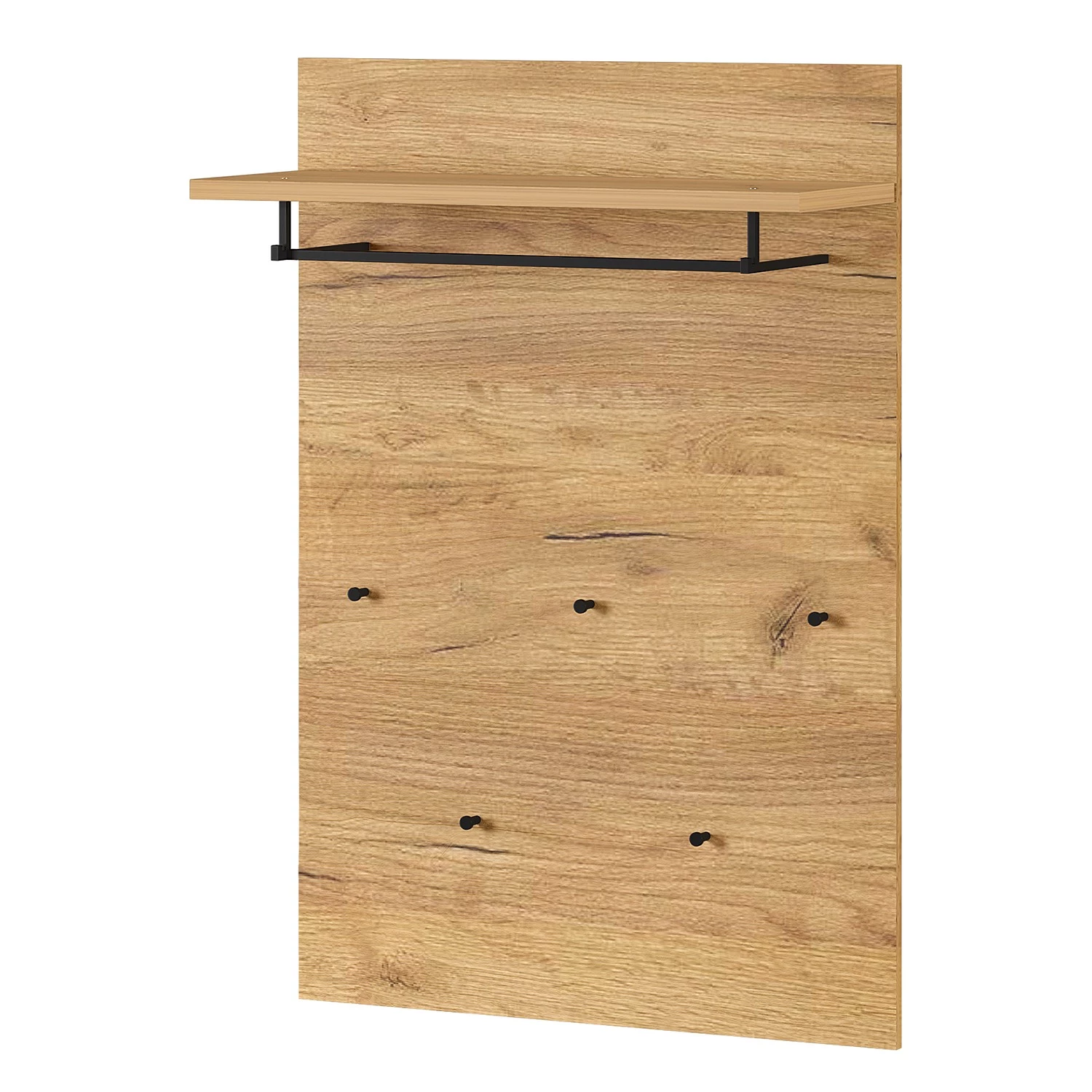 Germania Ensemble d’entrée Fremont III (2 élém.) - Imitation chêne de Navarre / Noir – Image 4