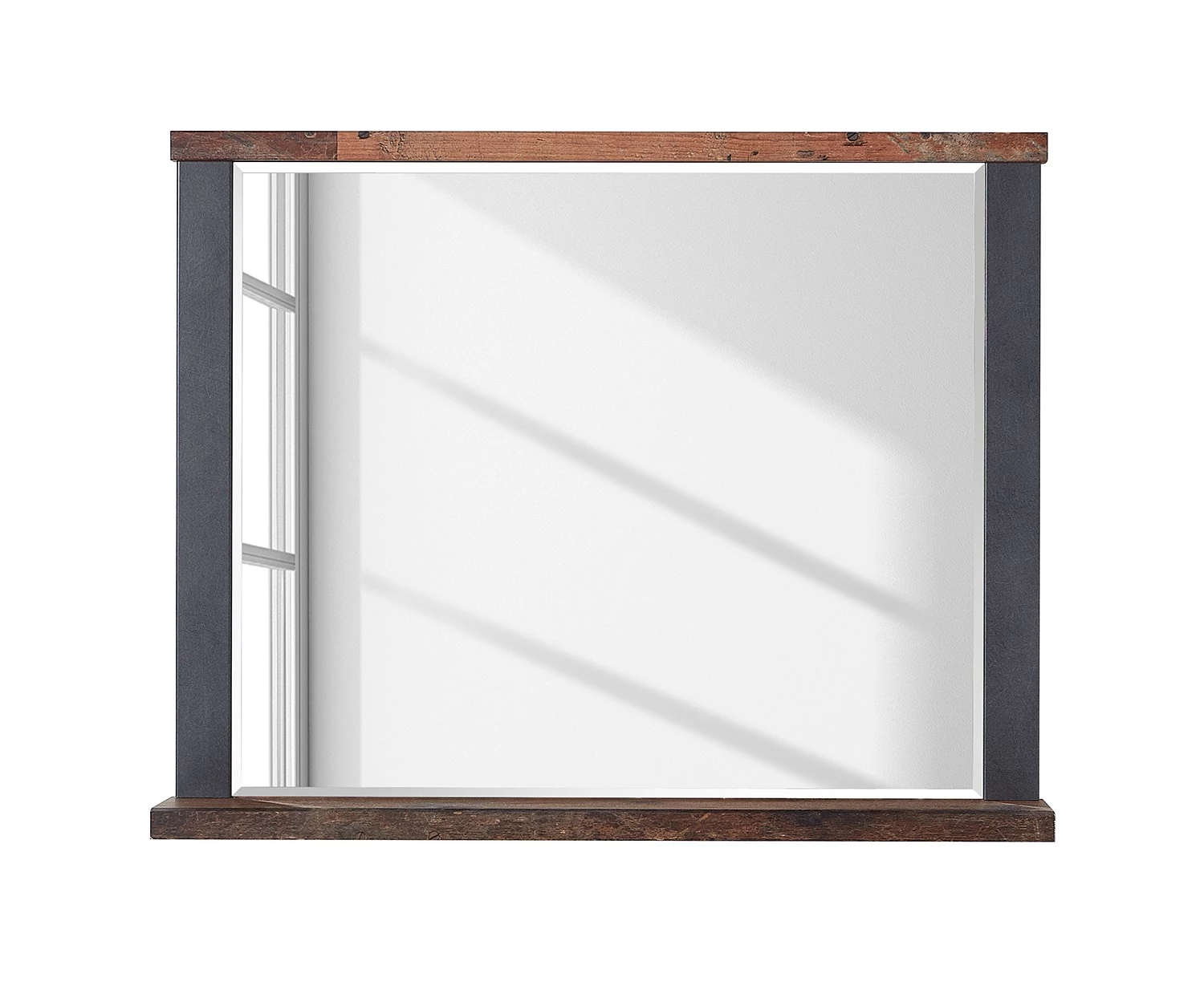 Red Living Ensemble d’entrée Blackpool II (4 élém.) - Imitation bois recyclé / Gris – Image 7