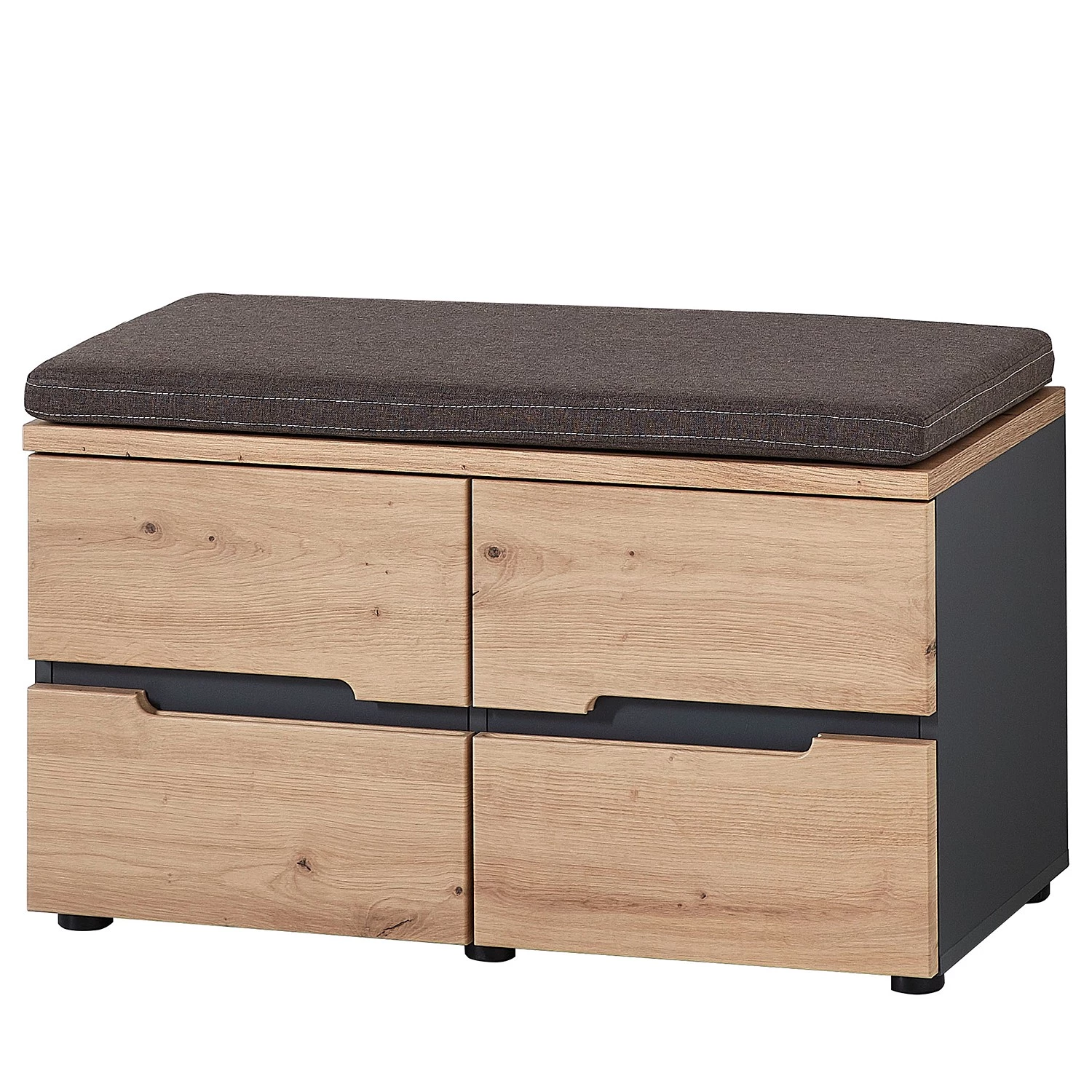 Loftscape Ensemble d’entrée Moosic III (2 élém.) - Imitation chêne artisan / Graphite – Image 3