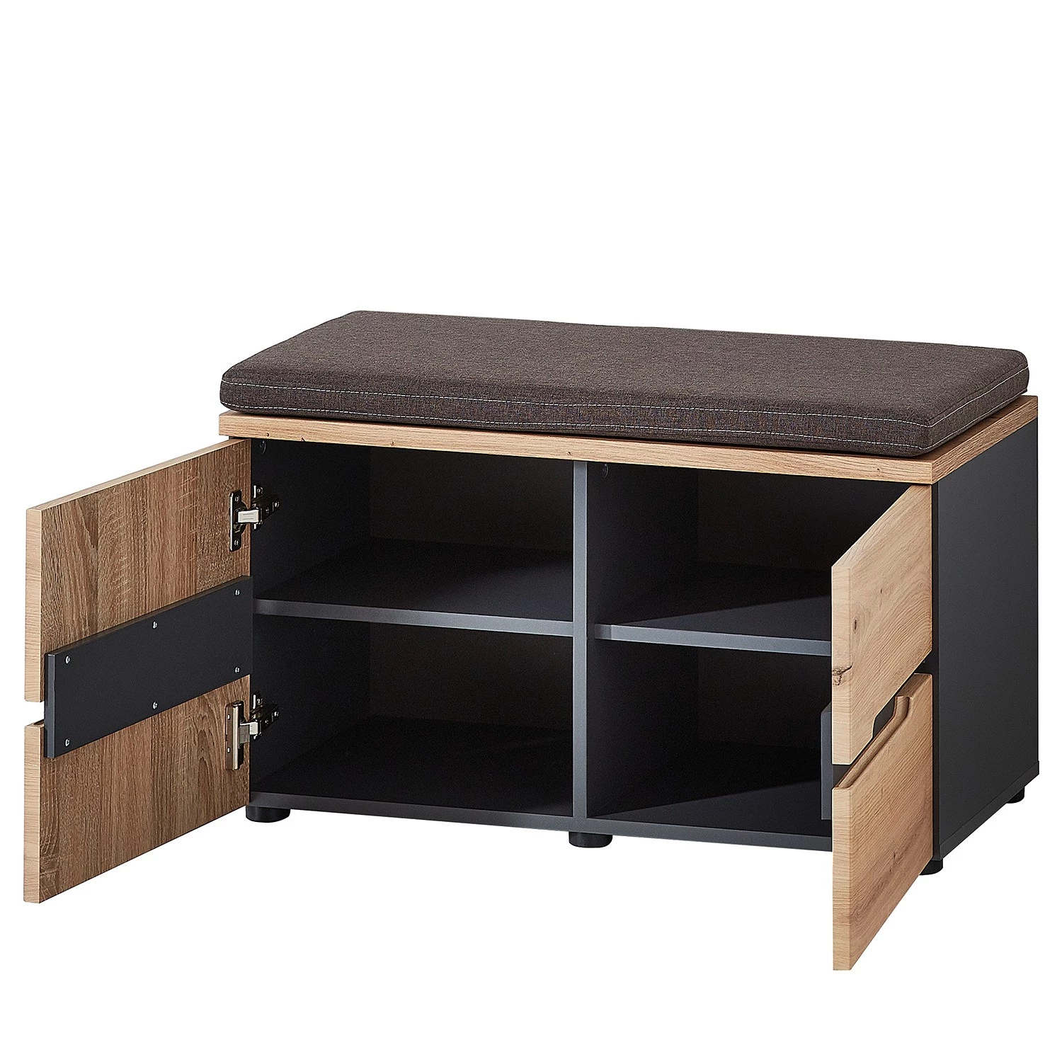 Loftscape Ensemble d’entrée Moosic III (2 élém.) - Imitation chêne artisan / Graphite – Image 4