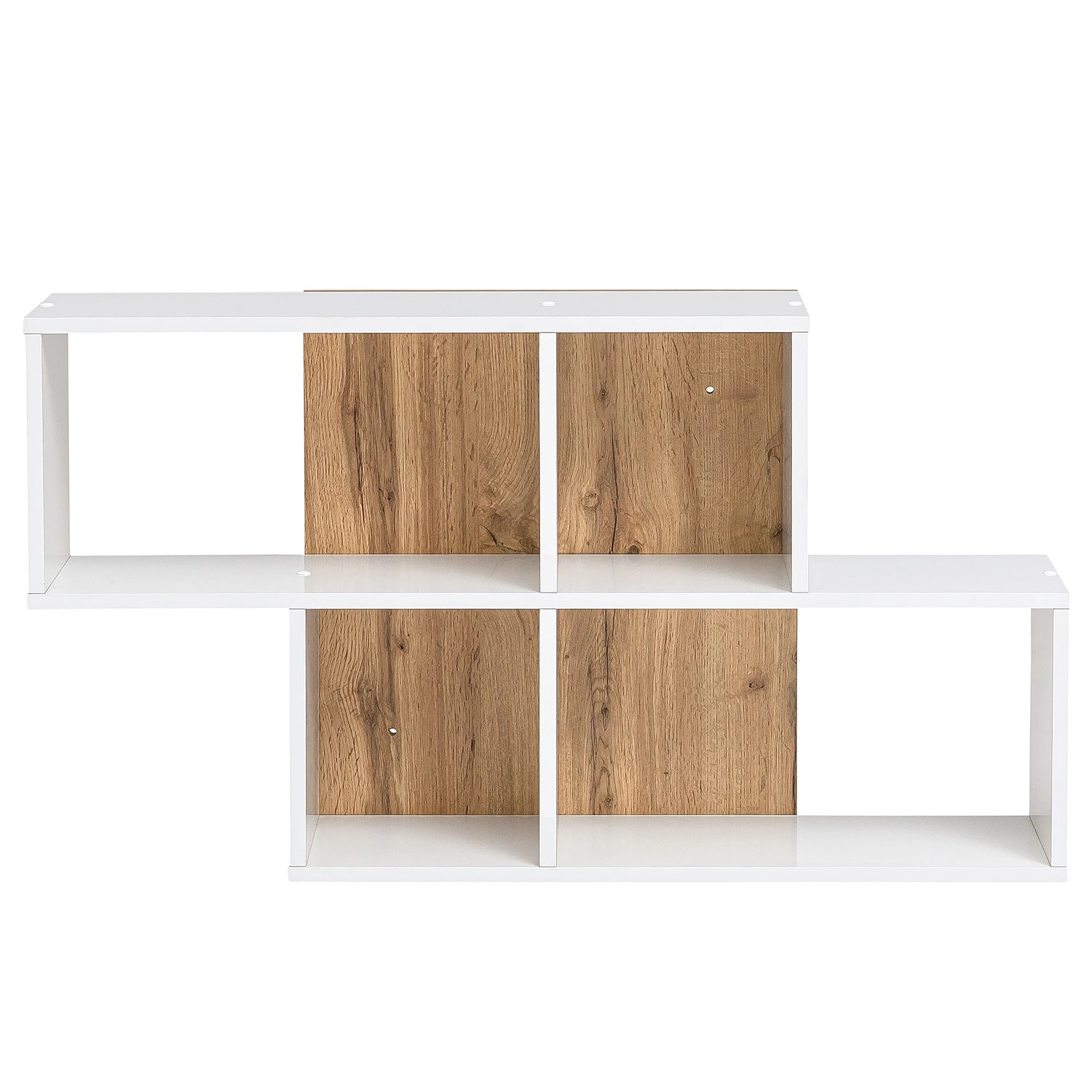 Schildmeyer Ensemble d’entrée Padua III (2 éléments) - Blanc / Imitation chêne rustique – Image 4