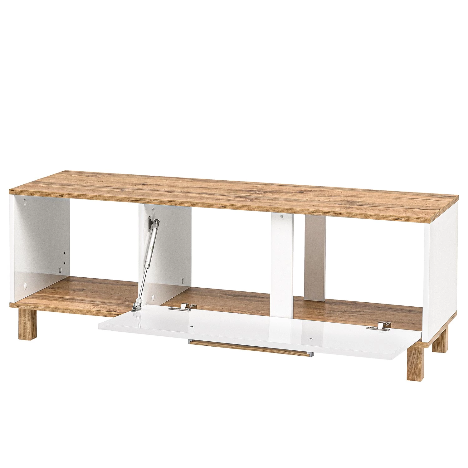 Schildmeyer Ensemble d’entrée Padua III (2 éléments) - Blanc / Imitation chêne rustique – Image 7