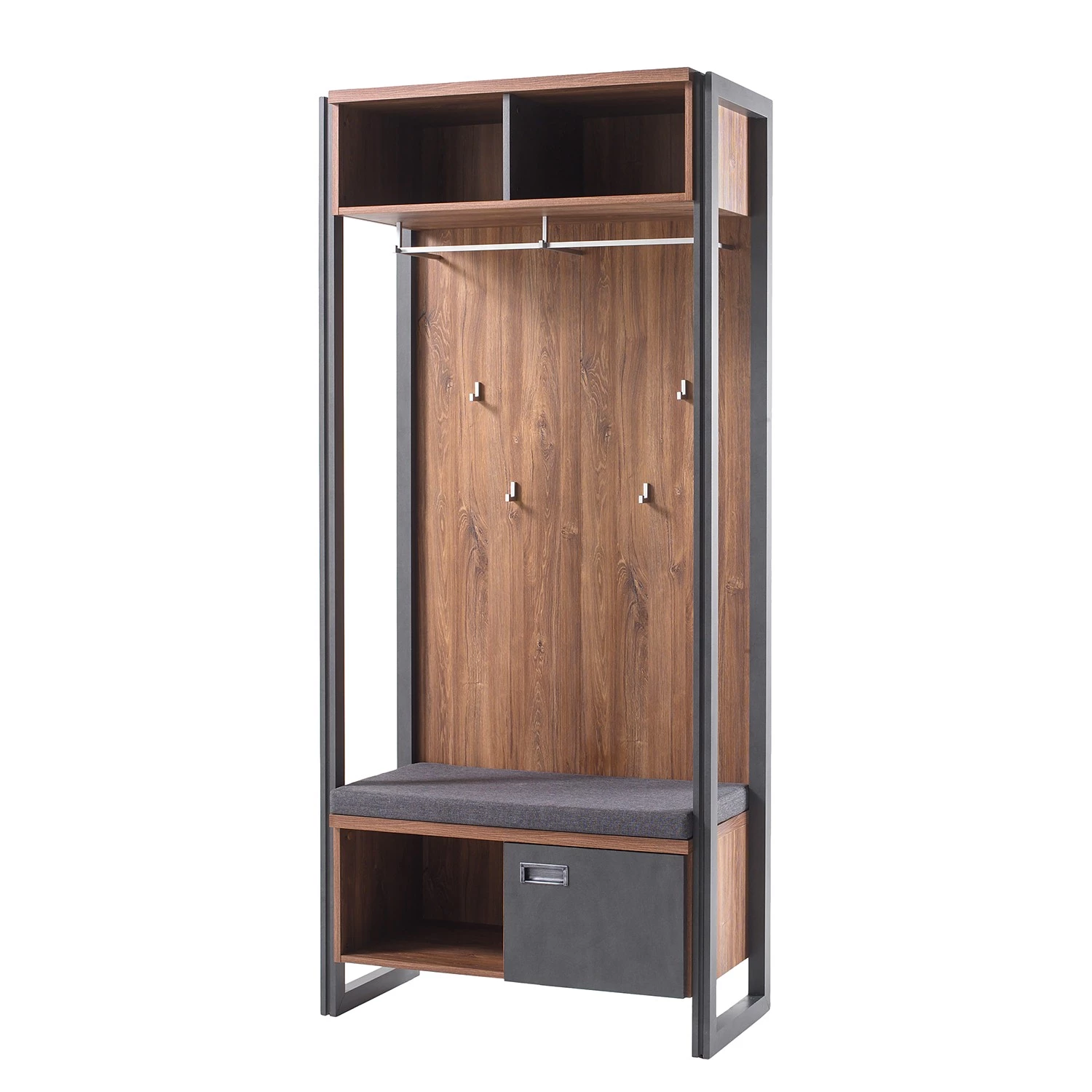 Ars manufacti Ensemble d’entrée Marton I (3 éléments) - Imitation chêne Stirling / Anthracite – Image 8